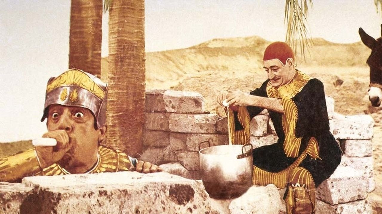 Totò versus Maciste Background