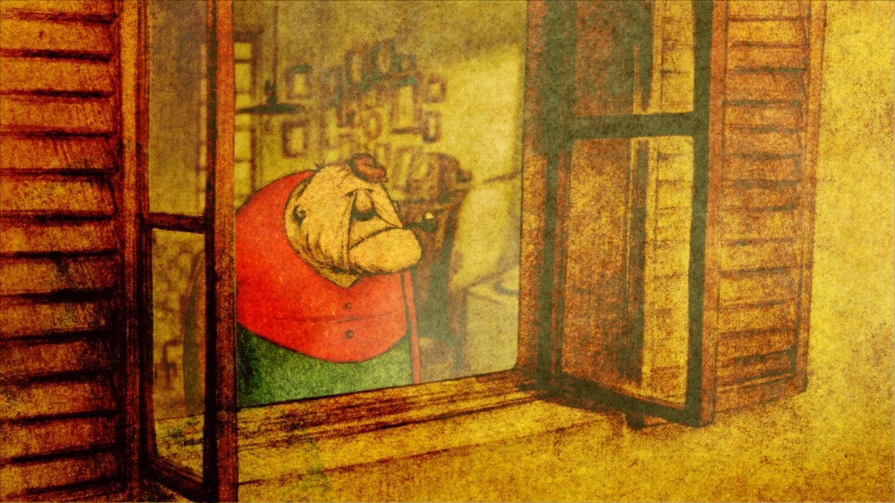 La Maison en Petits Cubes Background