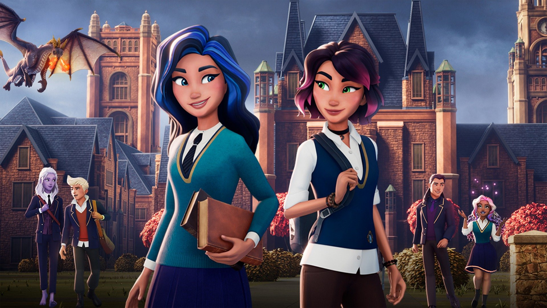 Supernatural Academy Background