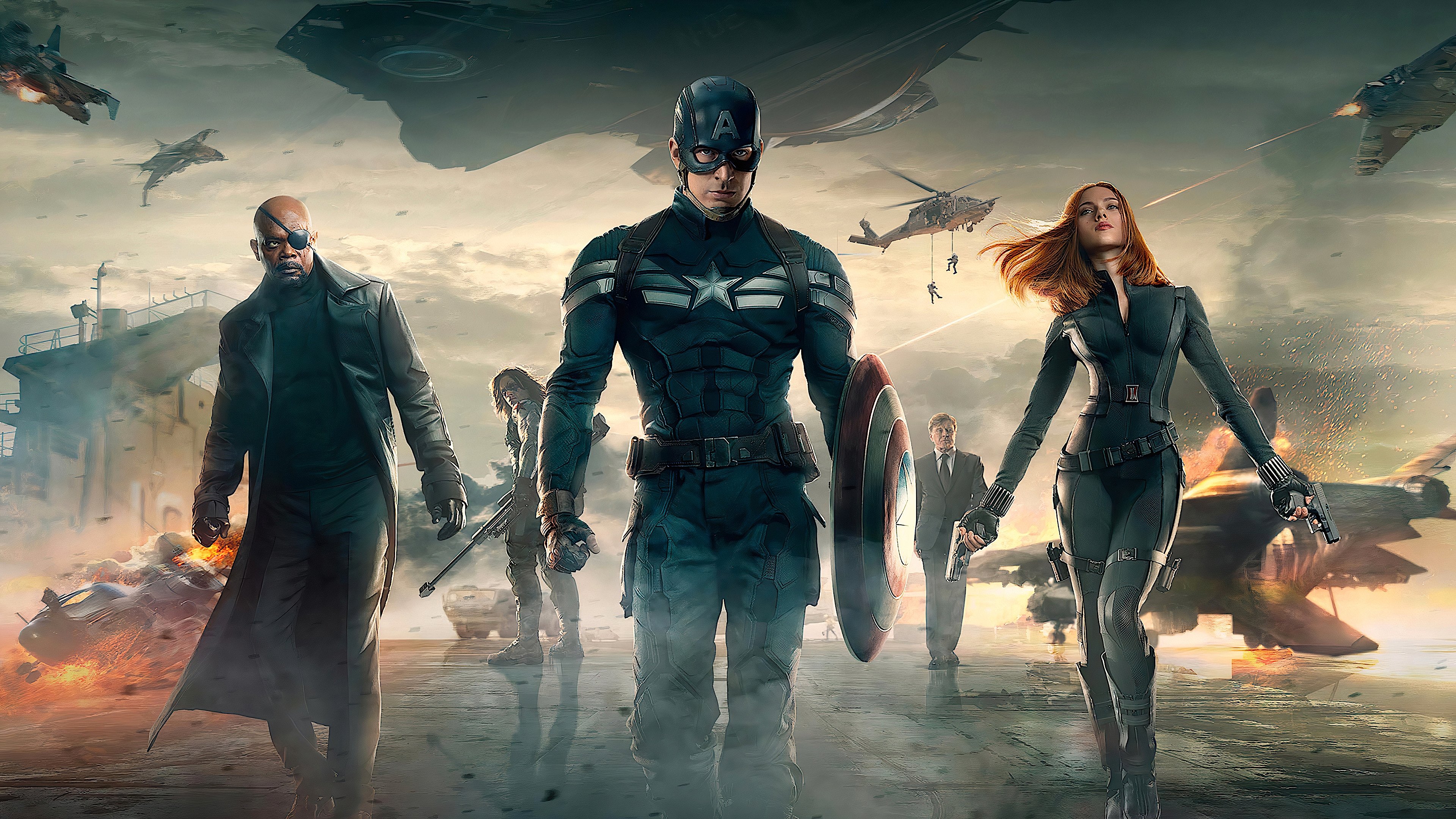 Captain America: The Winter Soldier Background