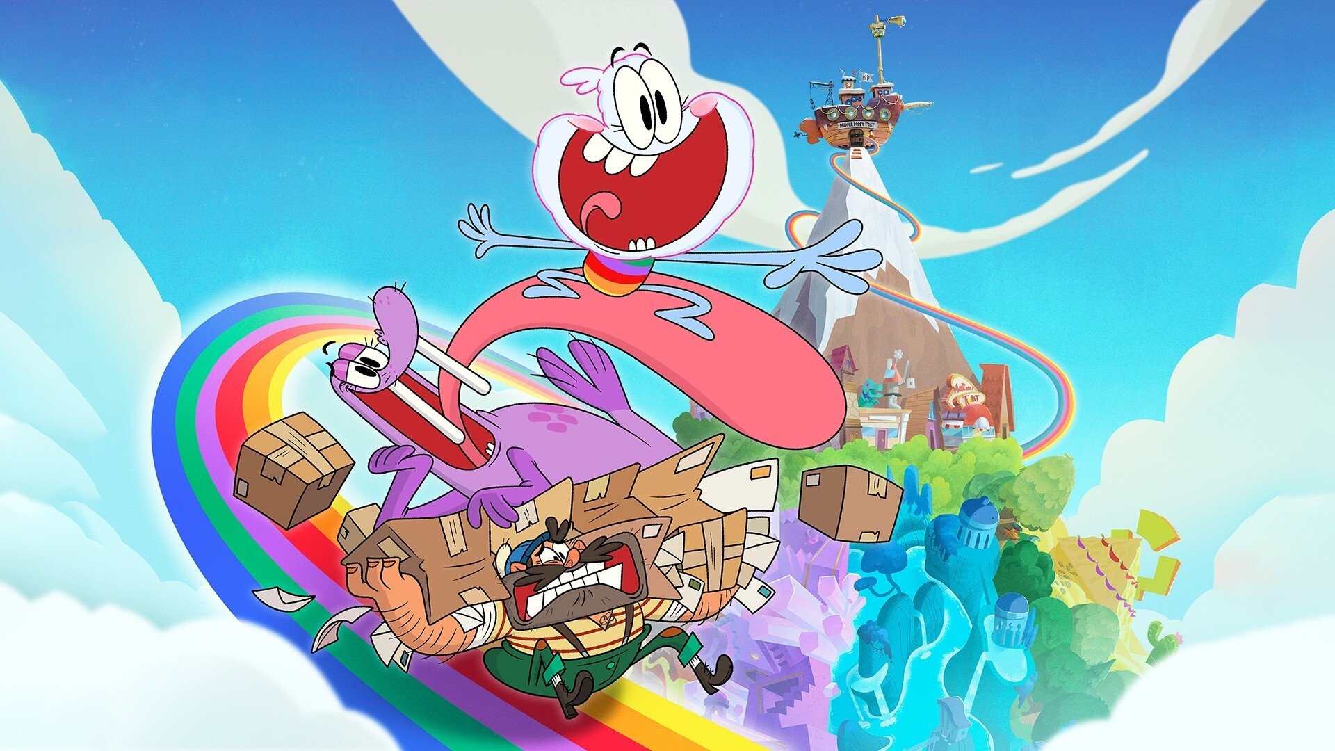 Middlemost Post Background