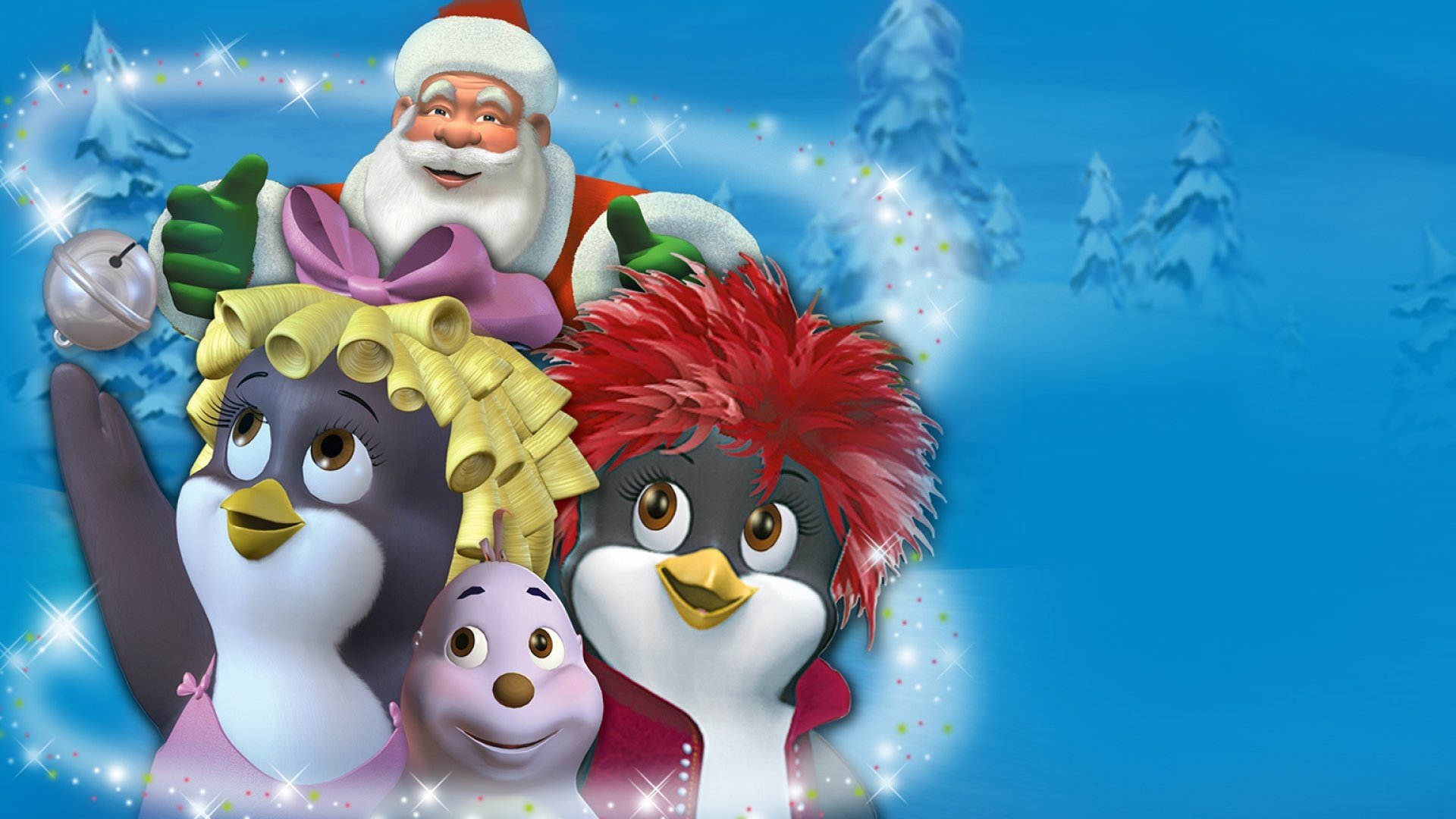 In Search of Santa Background