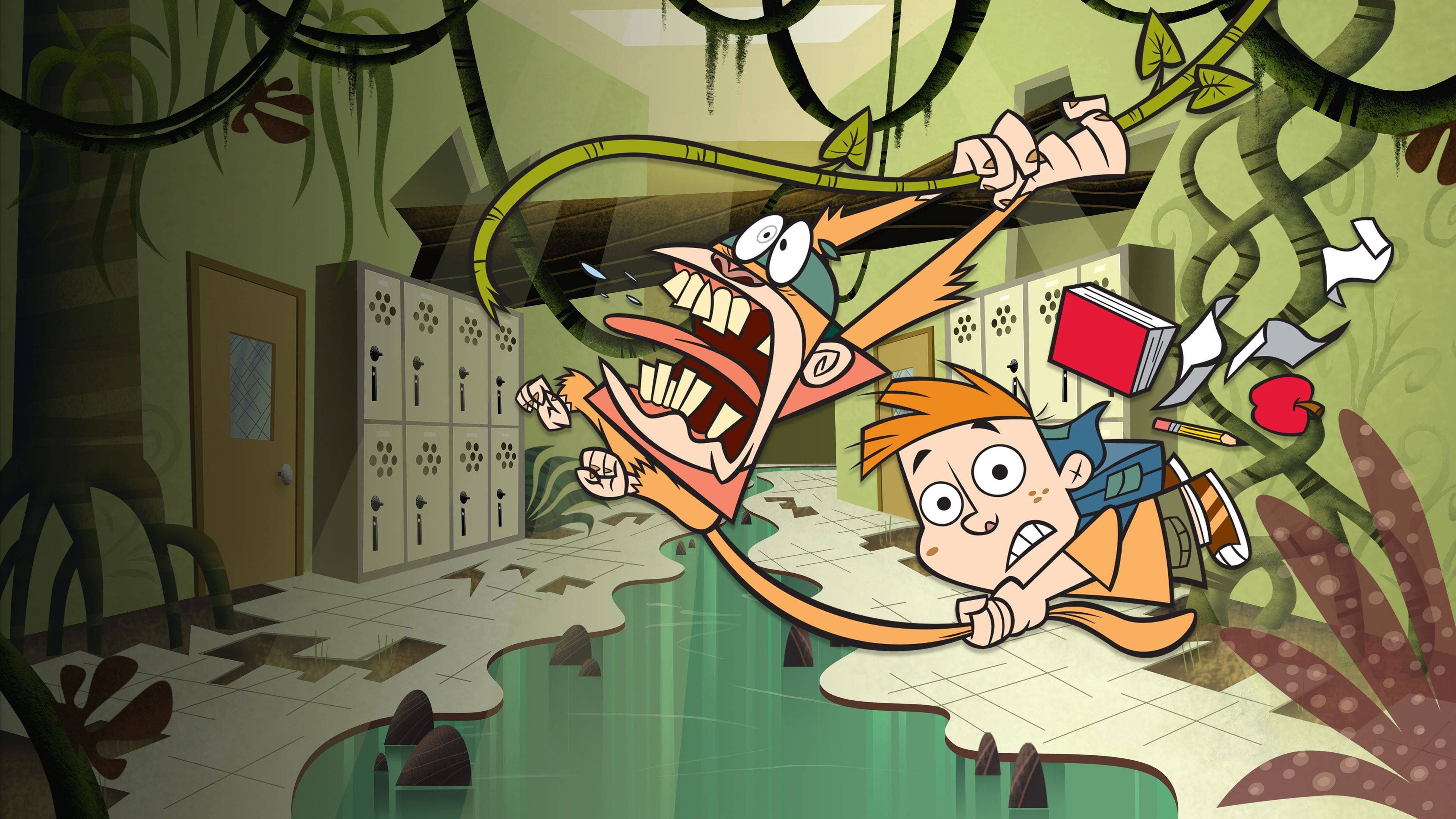 My Gym Partner's a Monkey Background