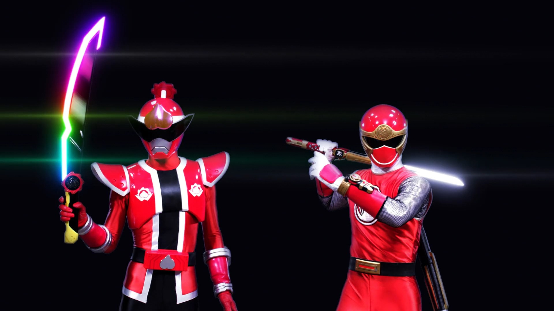 Ninpuu Sentai Hurricaneger with Donbrothers Background