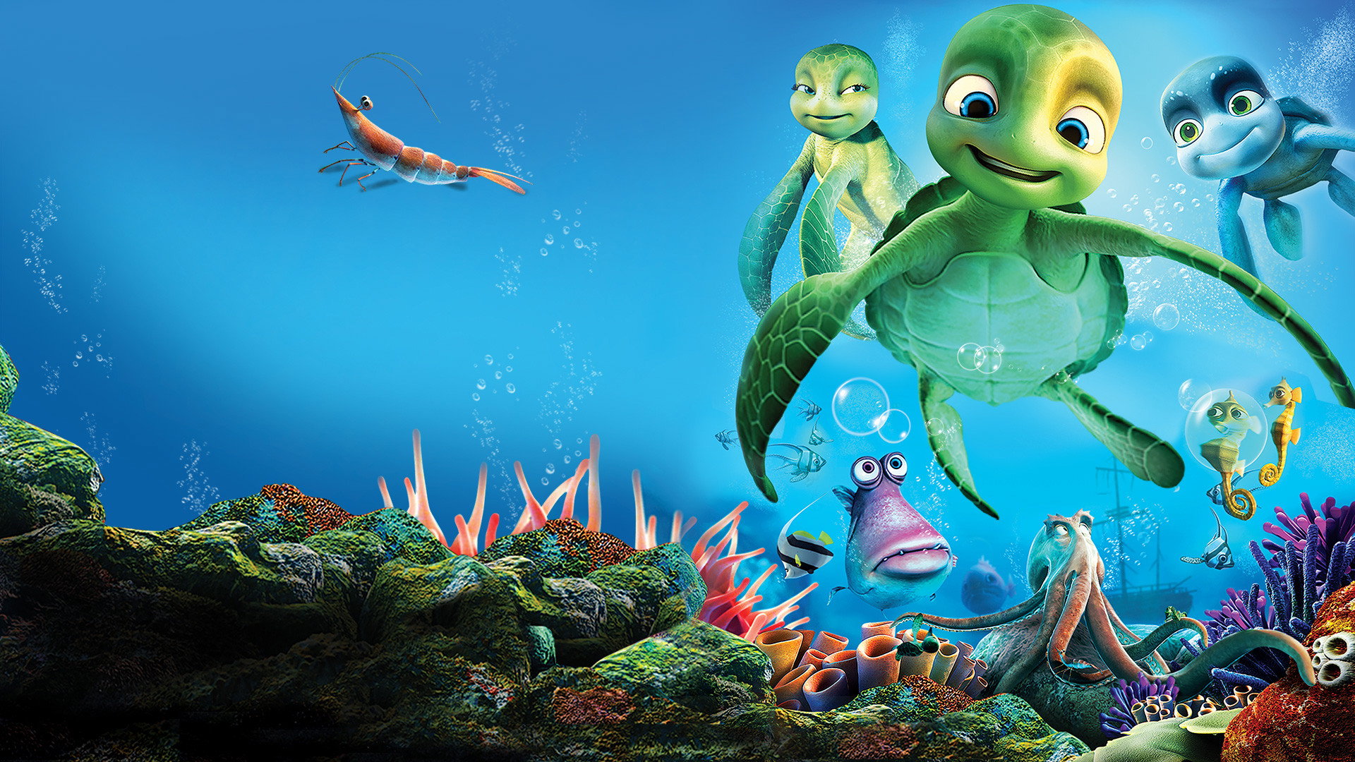 A Turtle's Tale: Sammy's Adventures Background