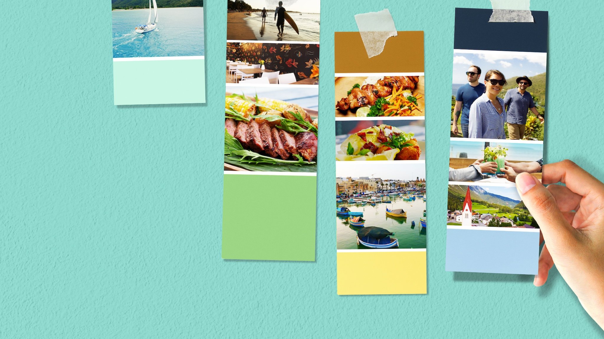 Restaurants on the Edge Background