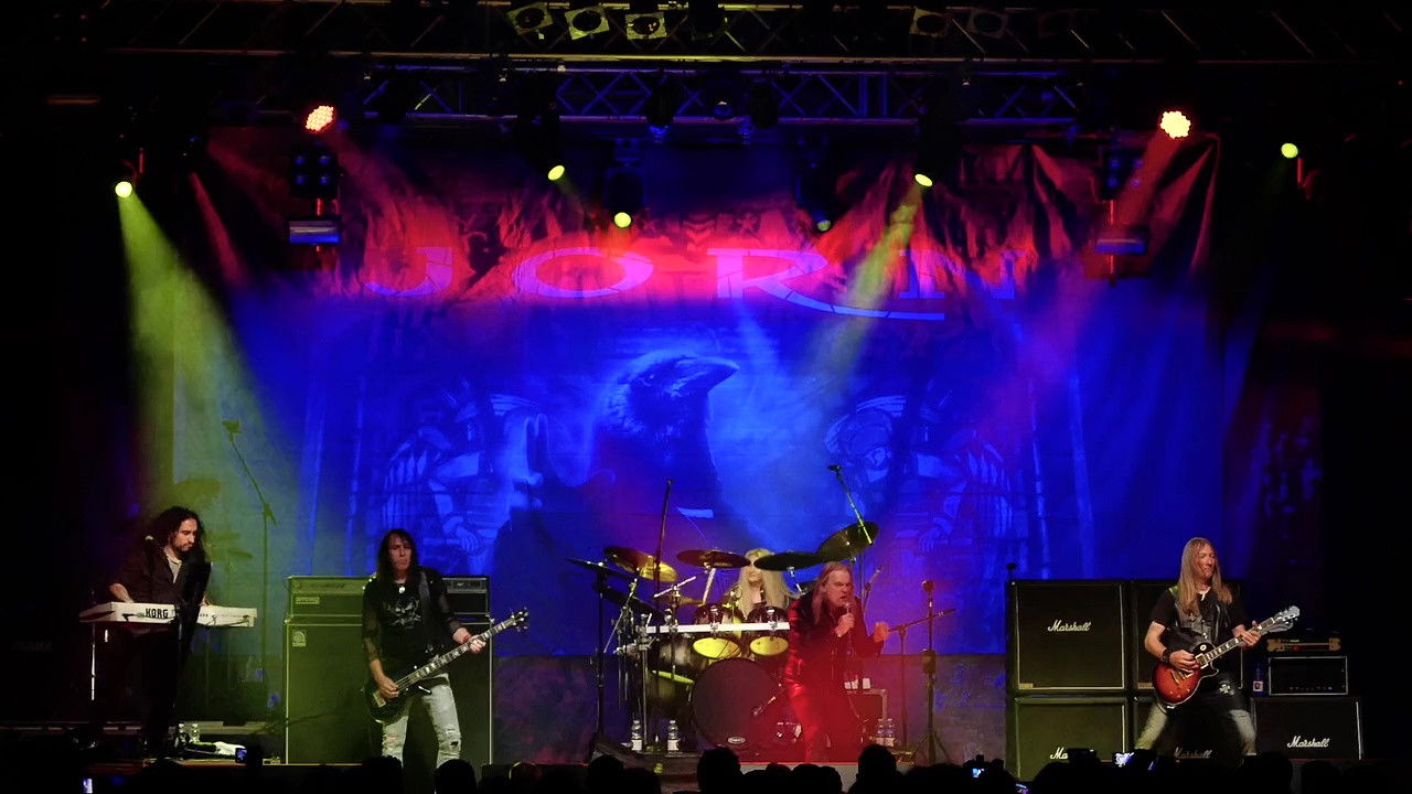 Jorn - Live on death road Background