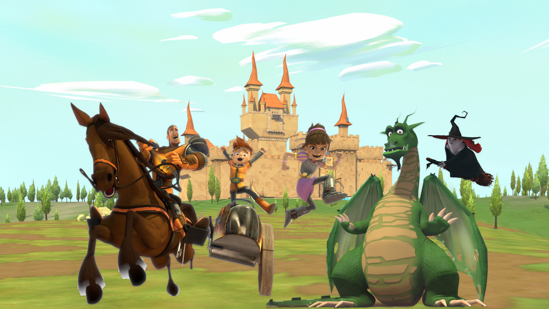 My Knight and Me Background