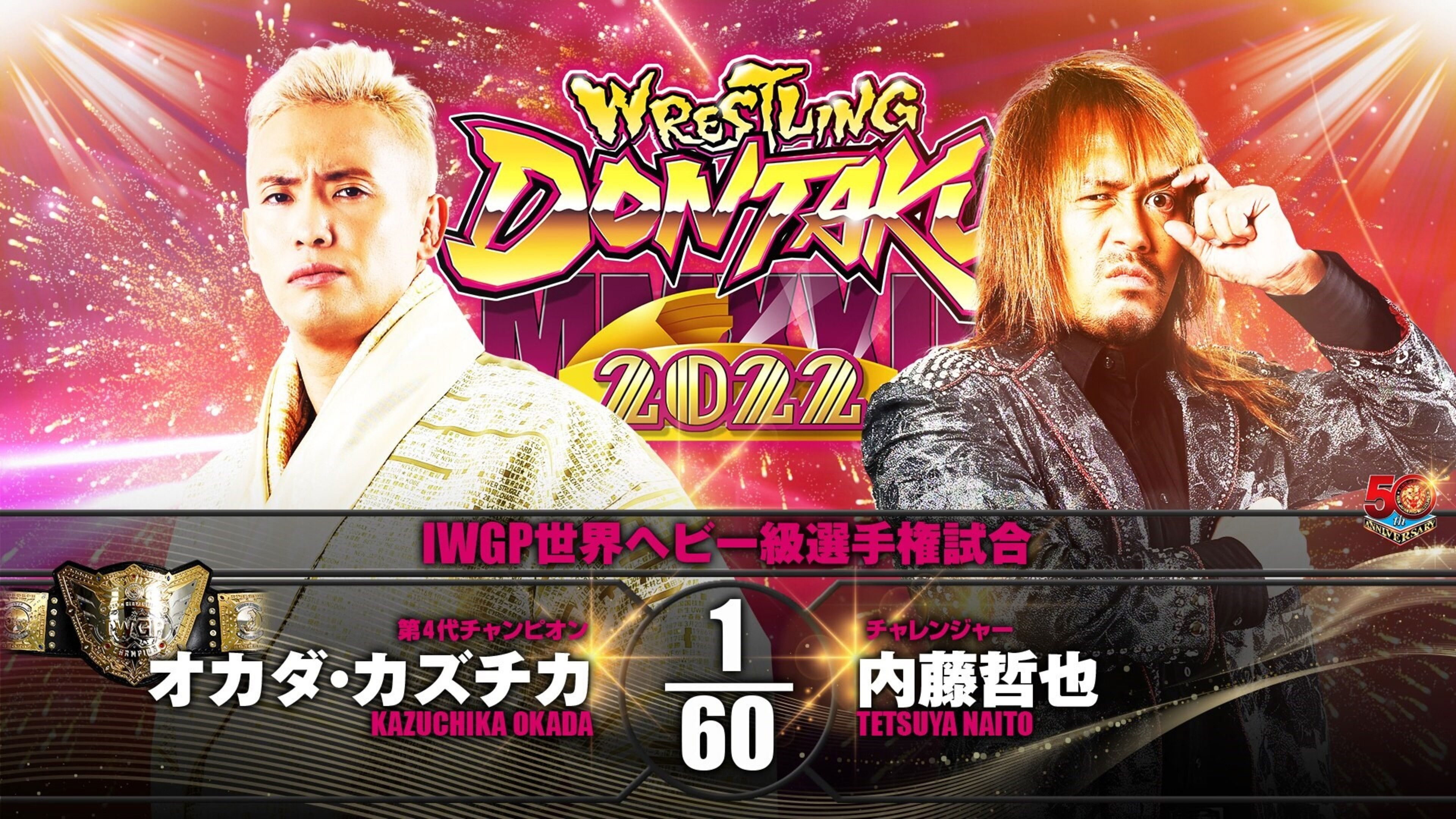 NJPW Wrestling Dontaku 2022 Background