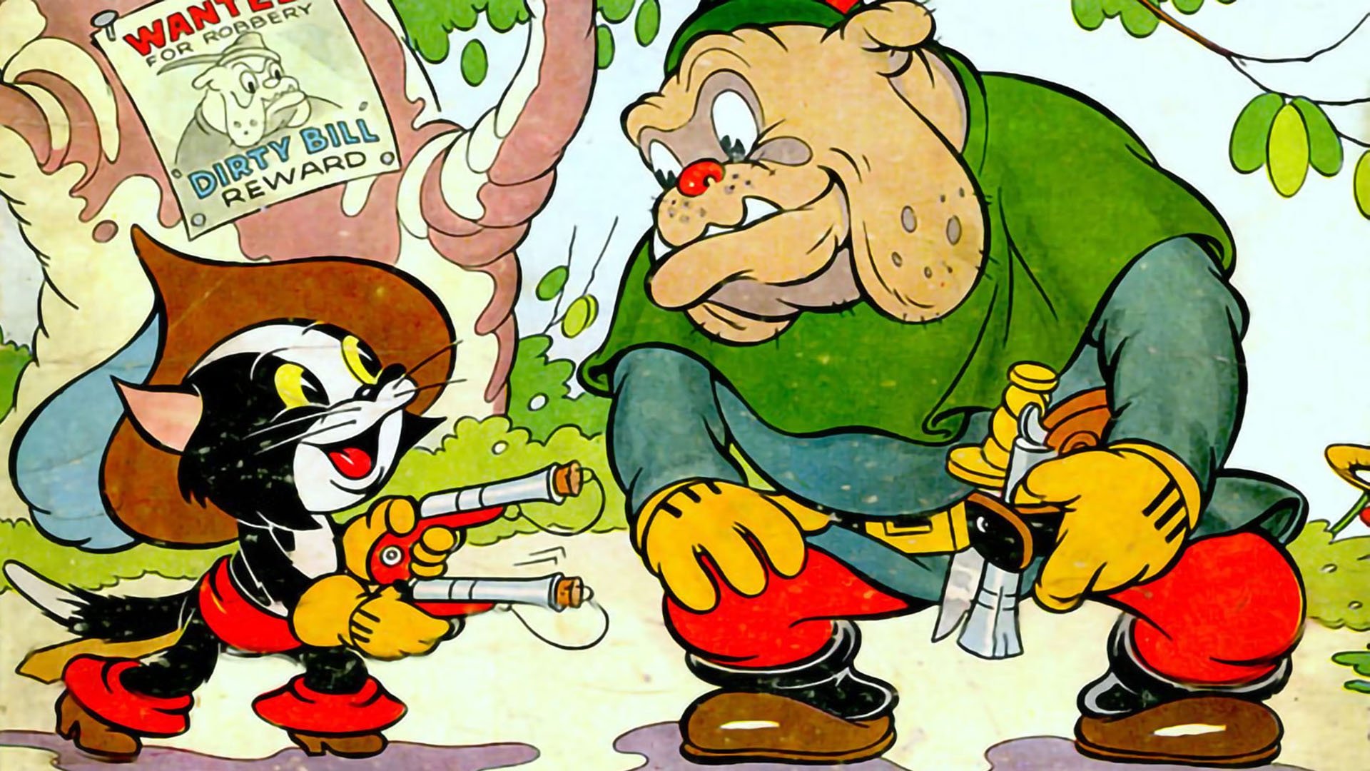 The Robber Kitten Background