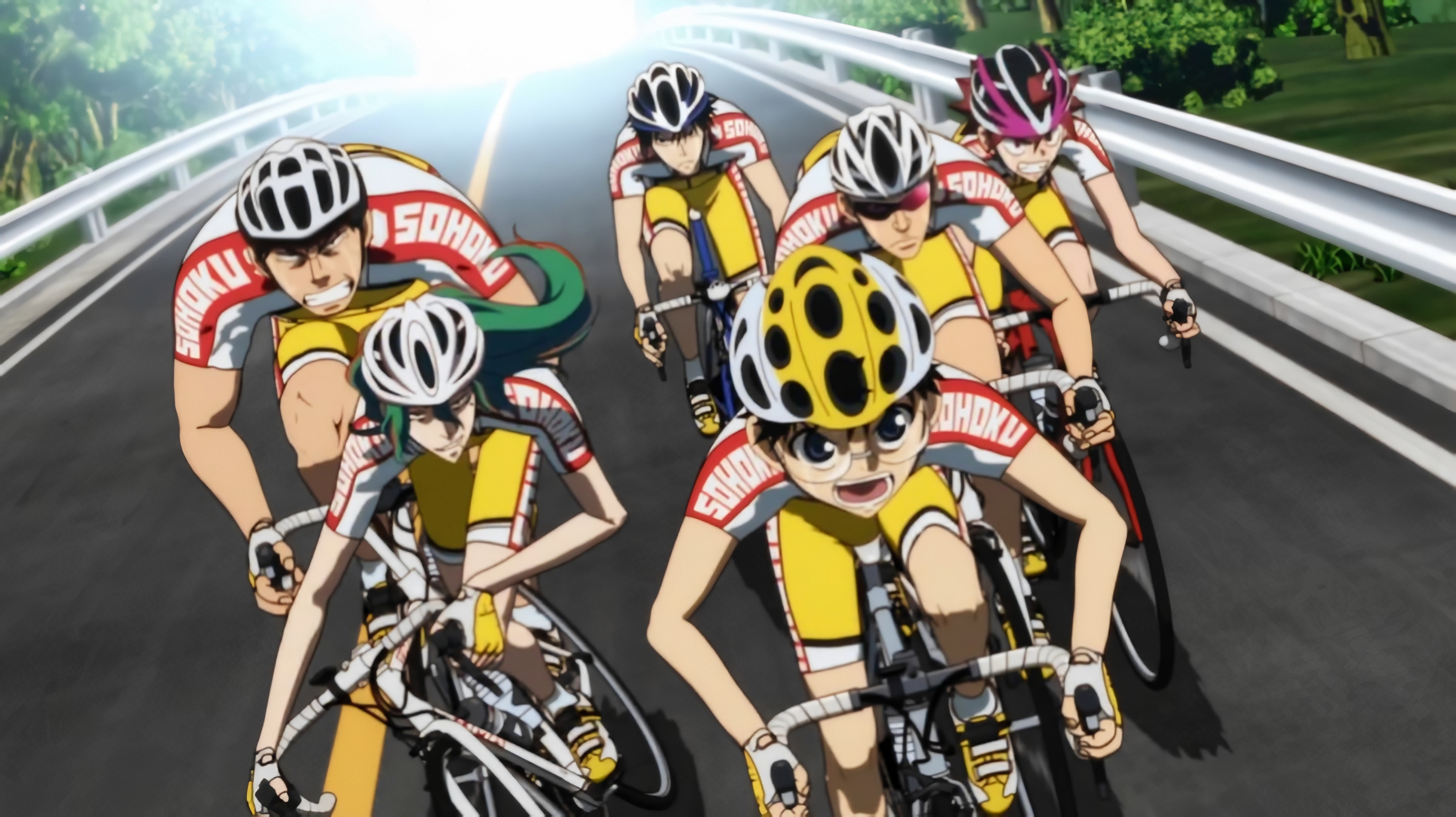 Yowamushi Pedal Background