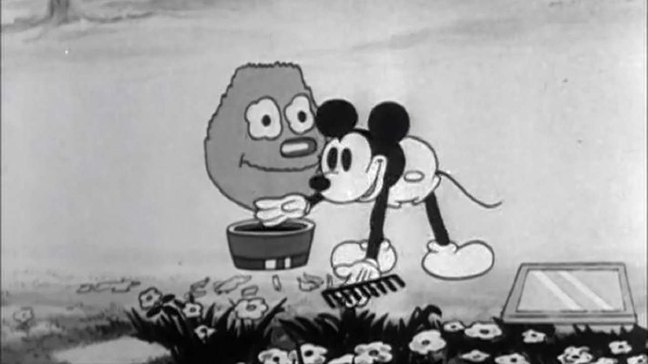 Mickey Cuts Up Background