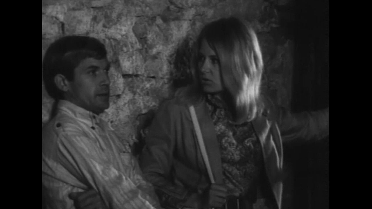 Man in the Passage Yard Background