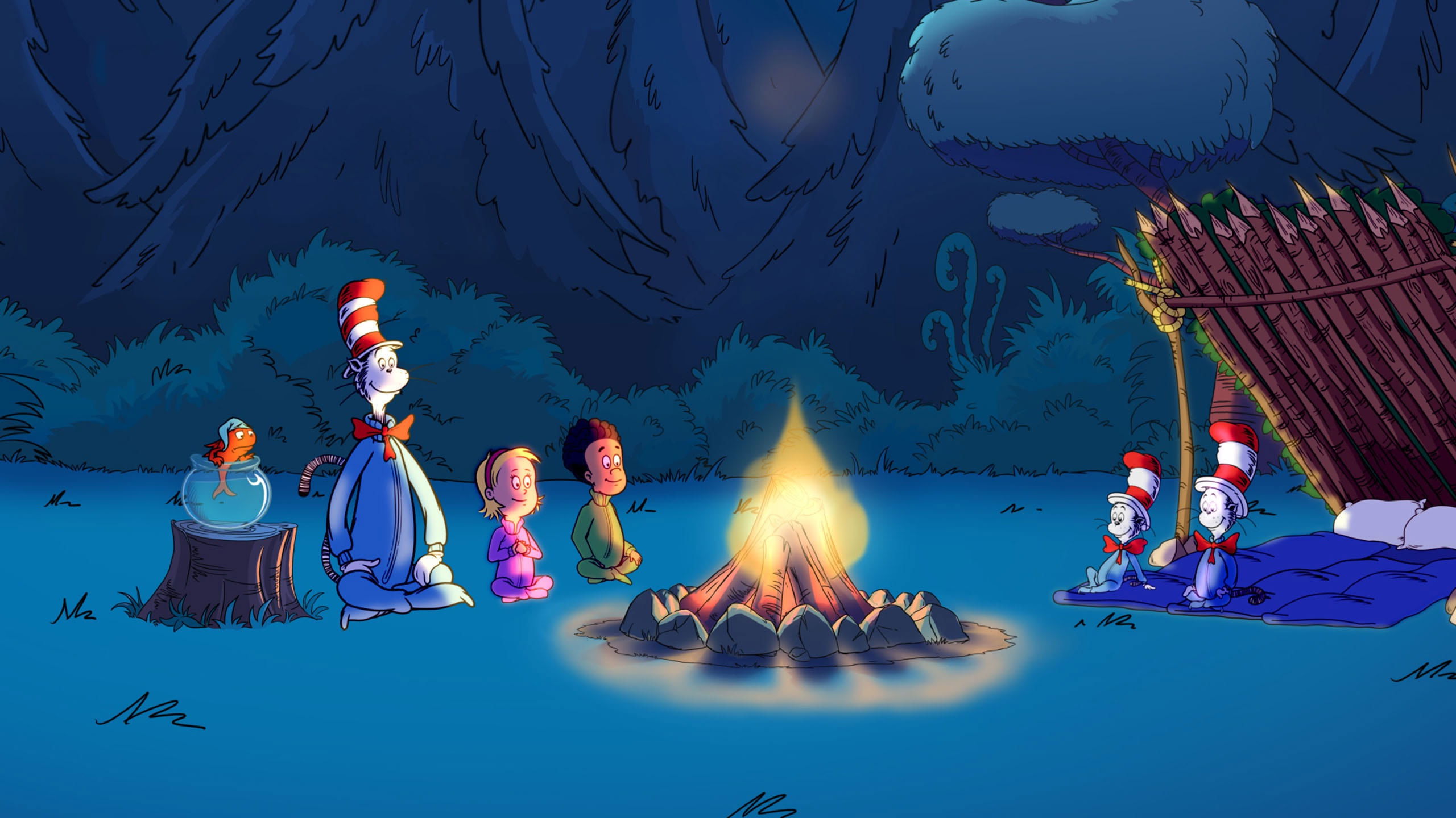 The Cat in the Hat Knows a Lot About Camping! Background