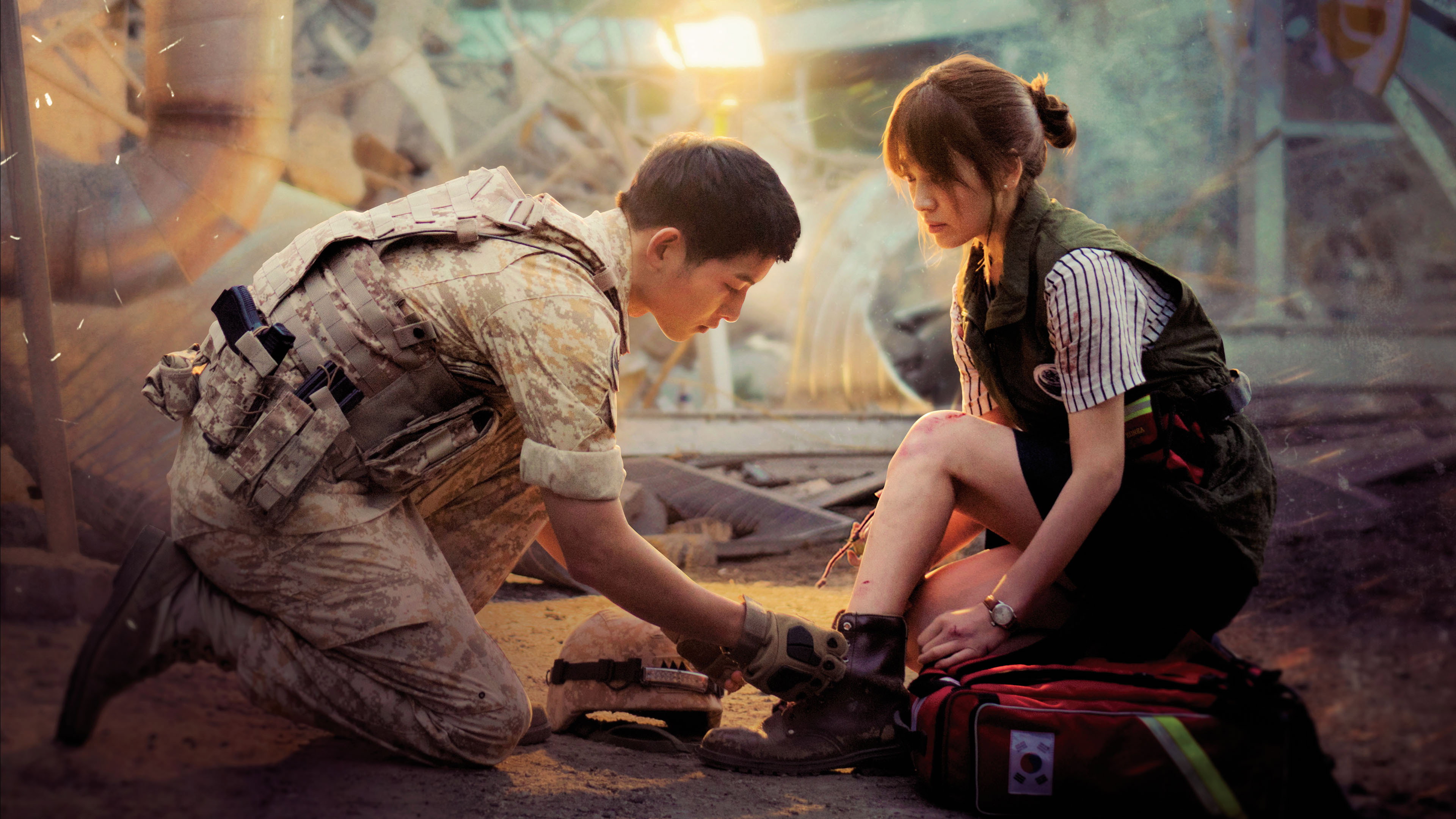 Descendants of the Sun Background