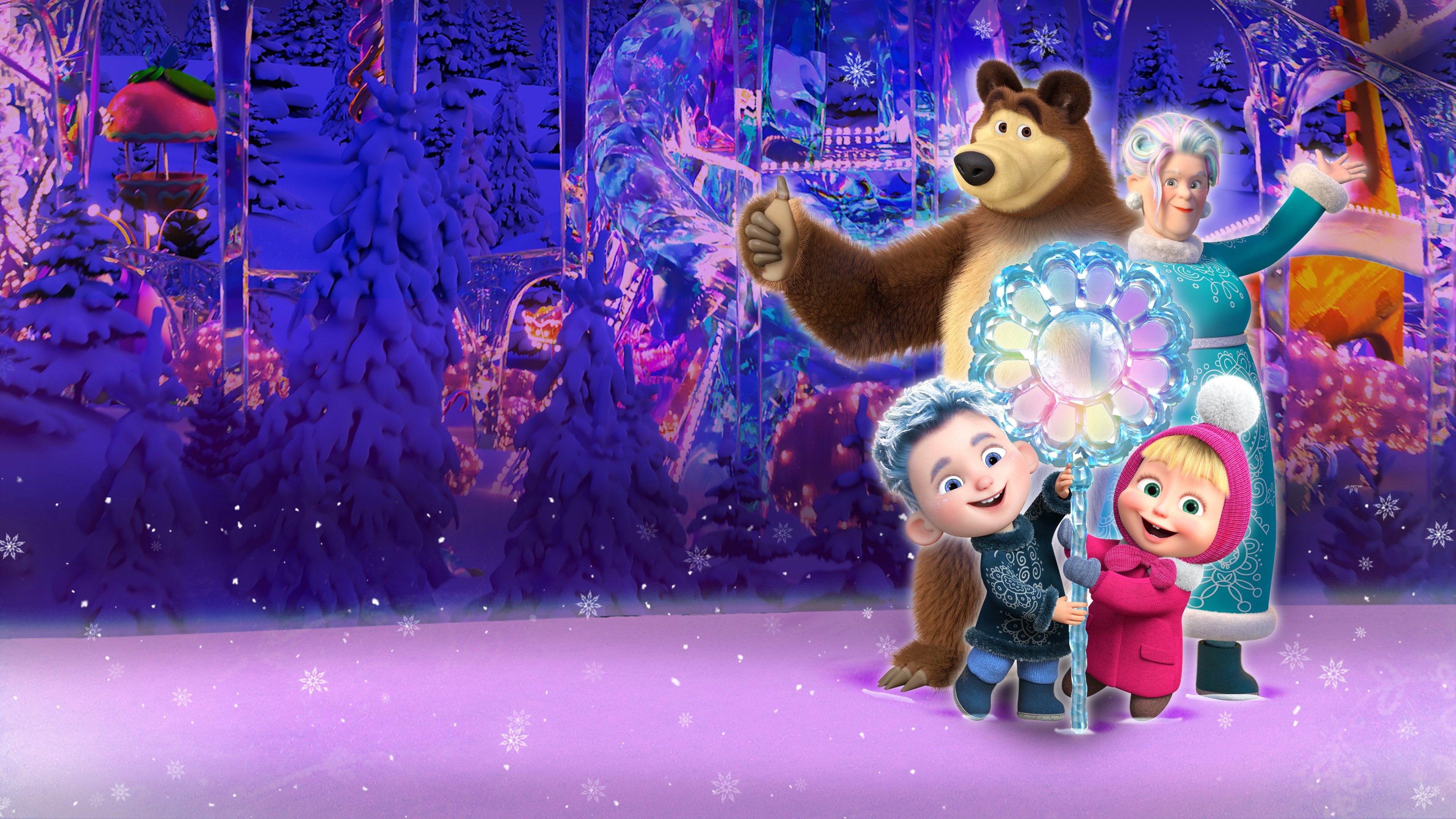 Masha and the Bear: 12 Months Background