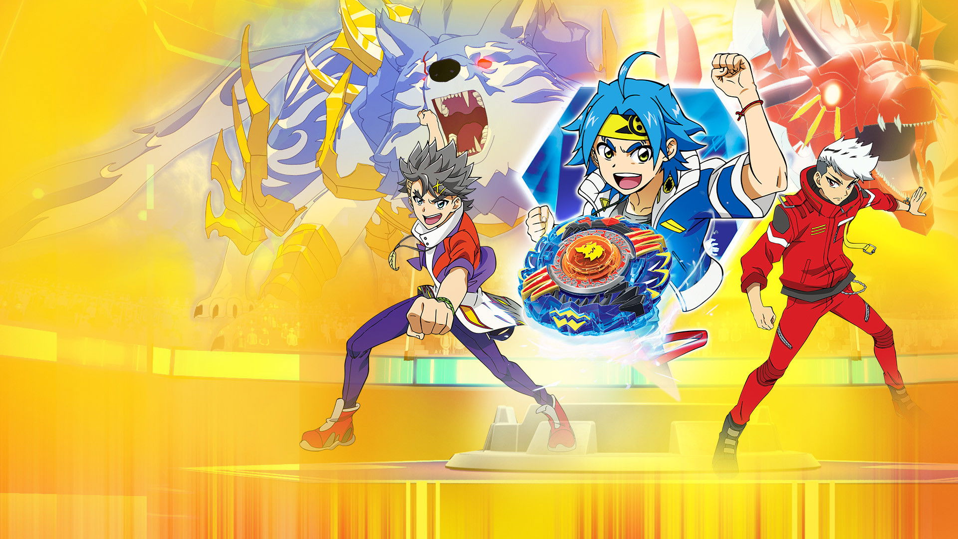 Charging Topspinner Background