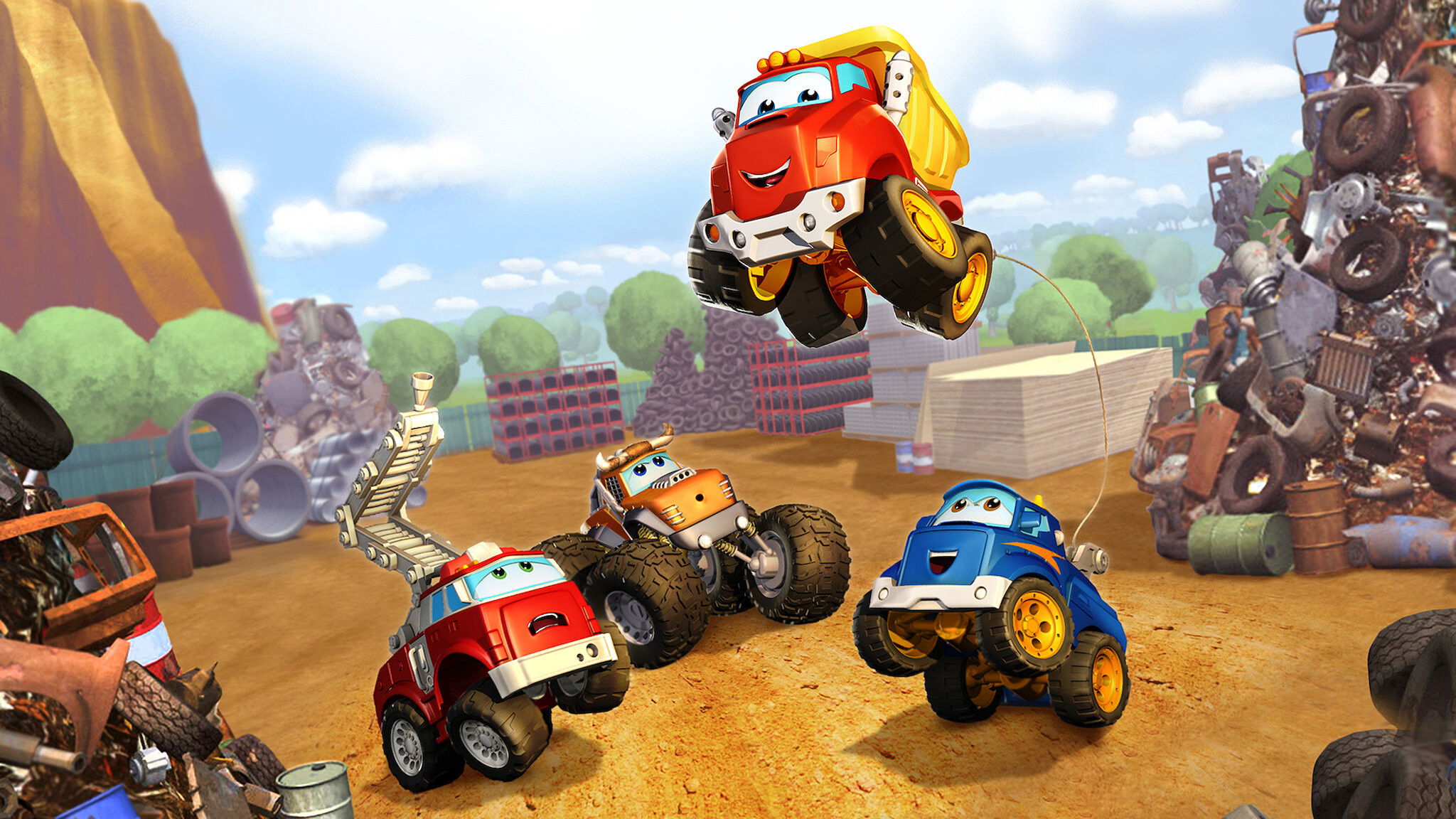 The Adventures of Chuck and Friends Background