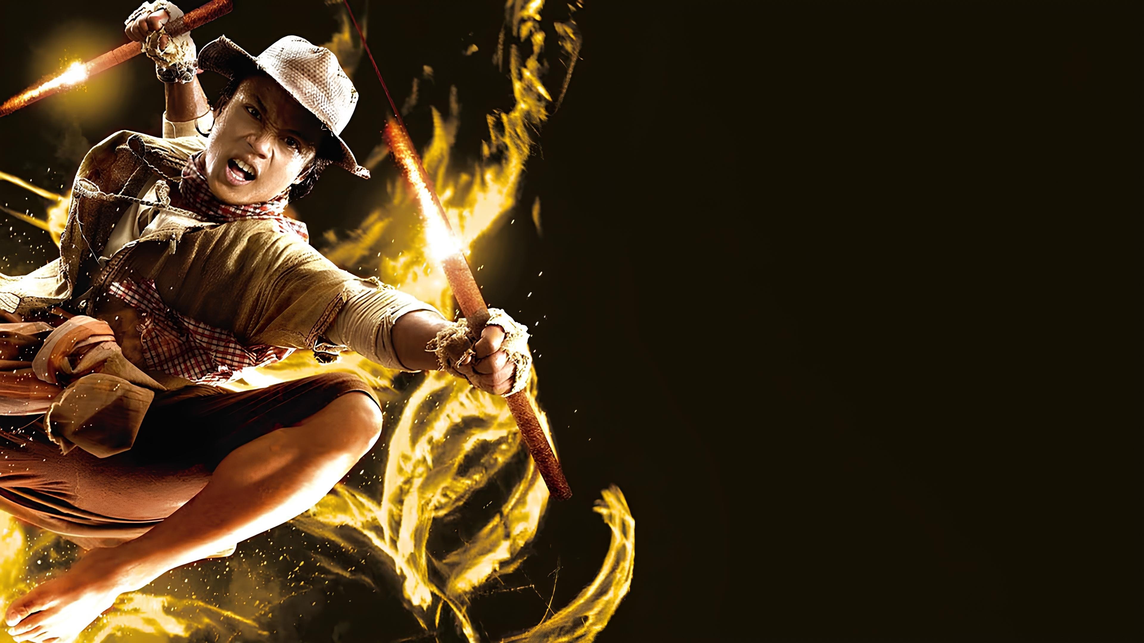 Dynamite Warrior Background