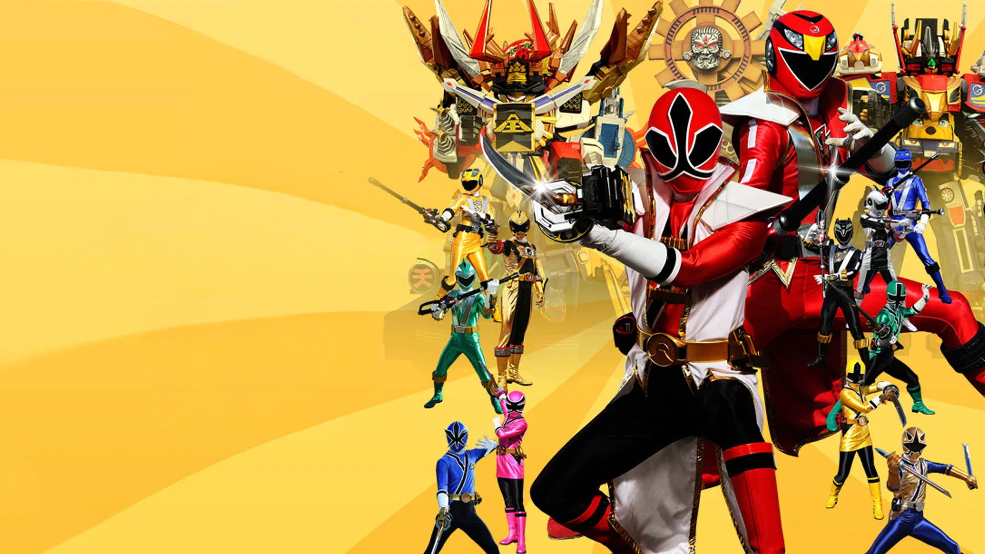 Samurai Sentai Shinkenger vs. Go-Onger: Silver Screen BANG!! Background