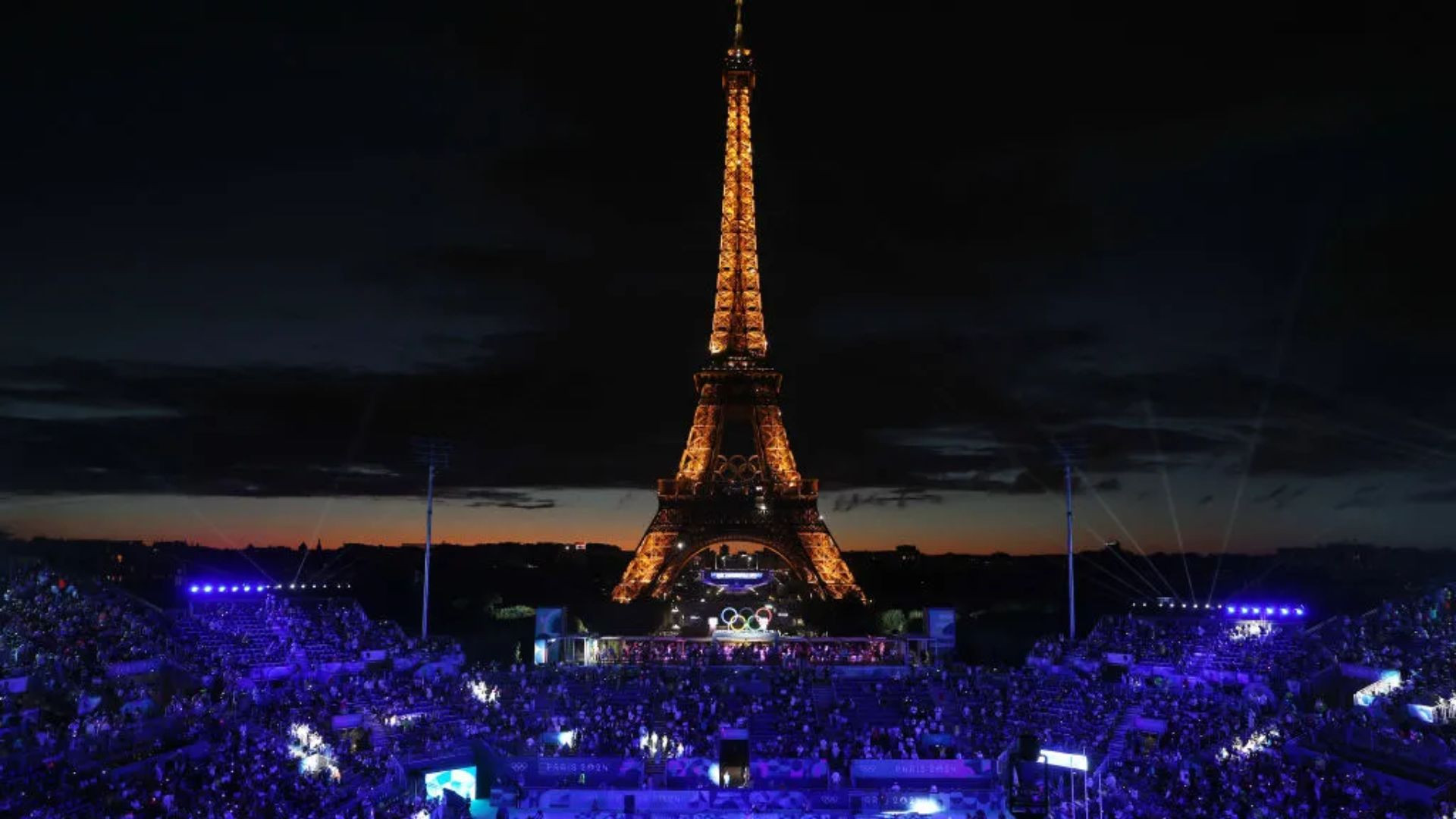 Paris 2024 Olympic Closing Ceremony Background