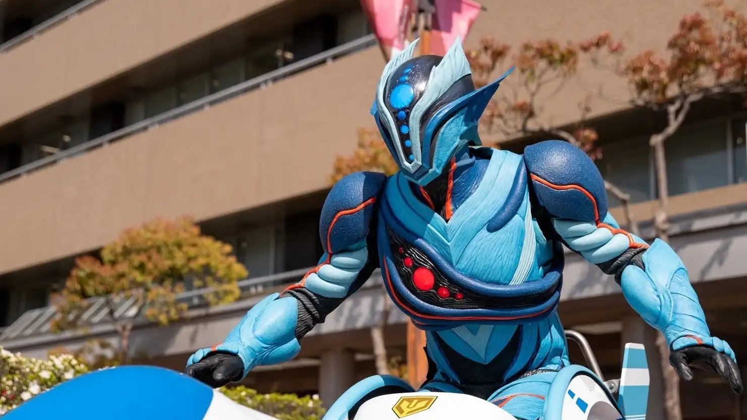 High-Speed Parahero Gand-D Background