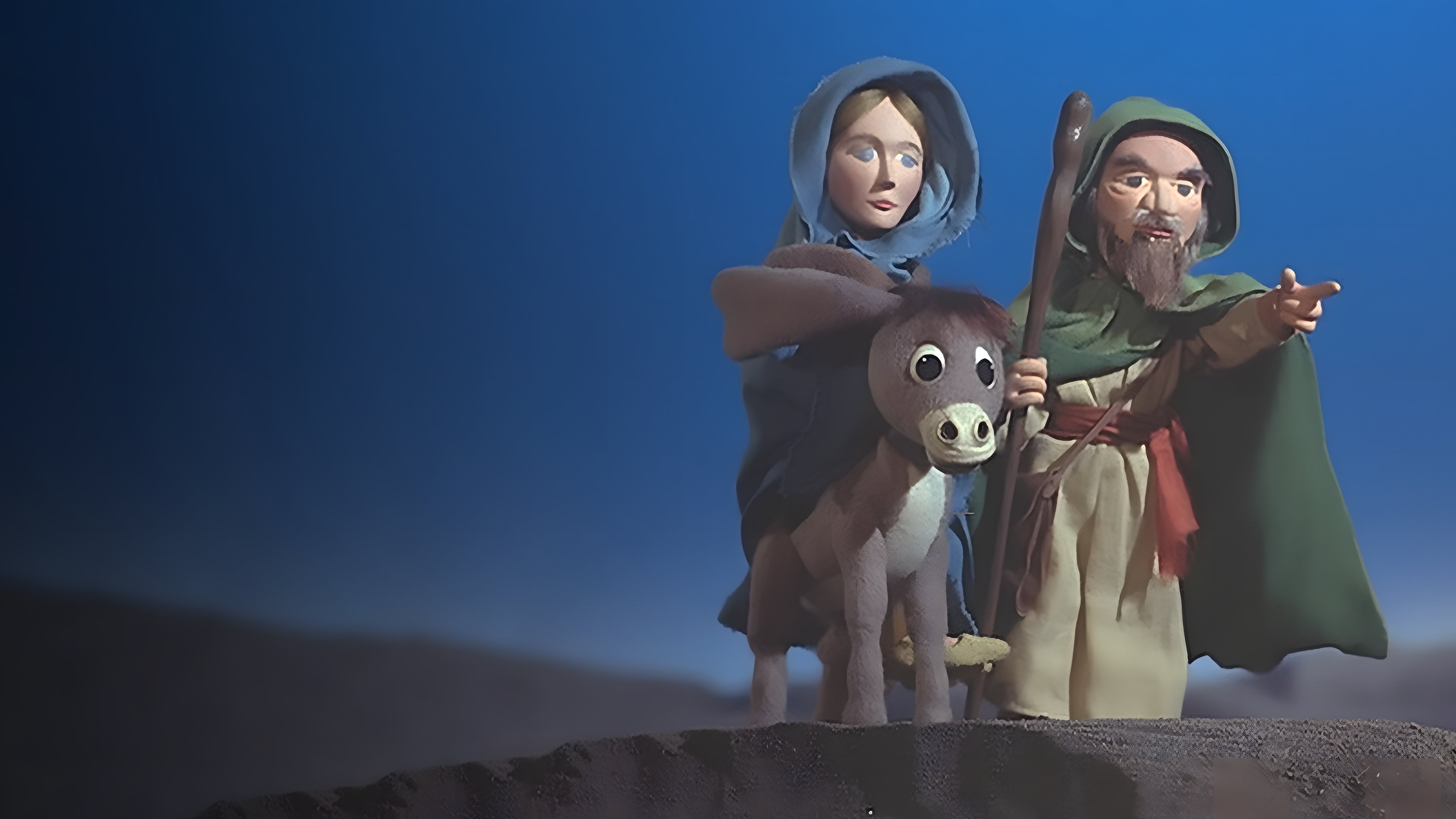 Nestor, the Long-Eared Christmas Donkey Background