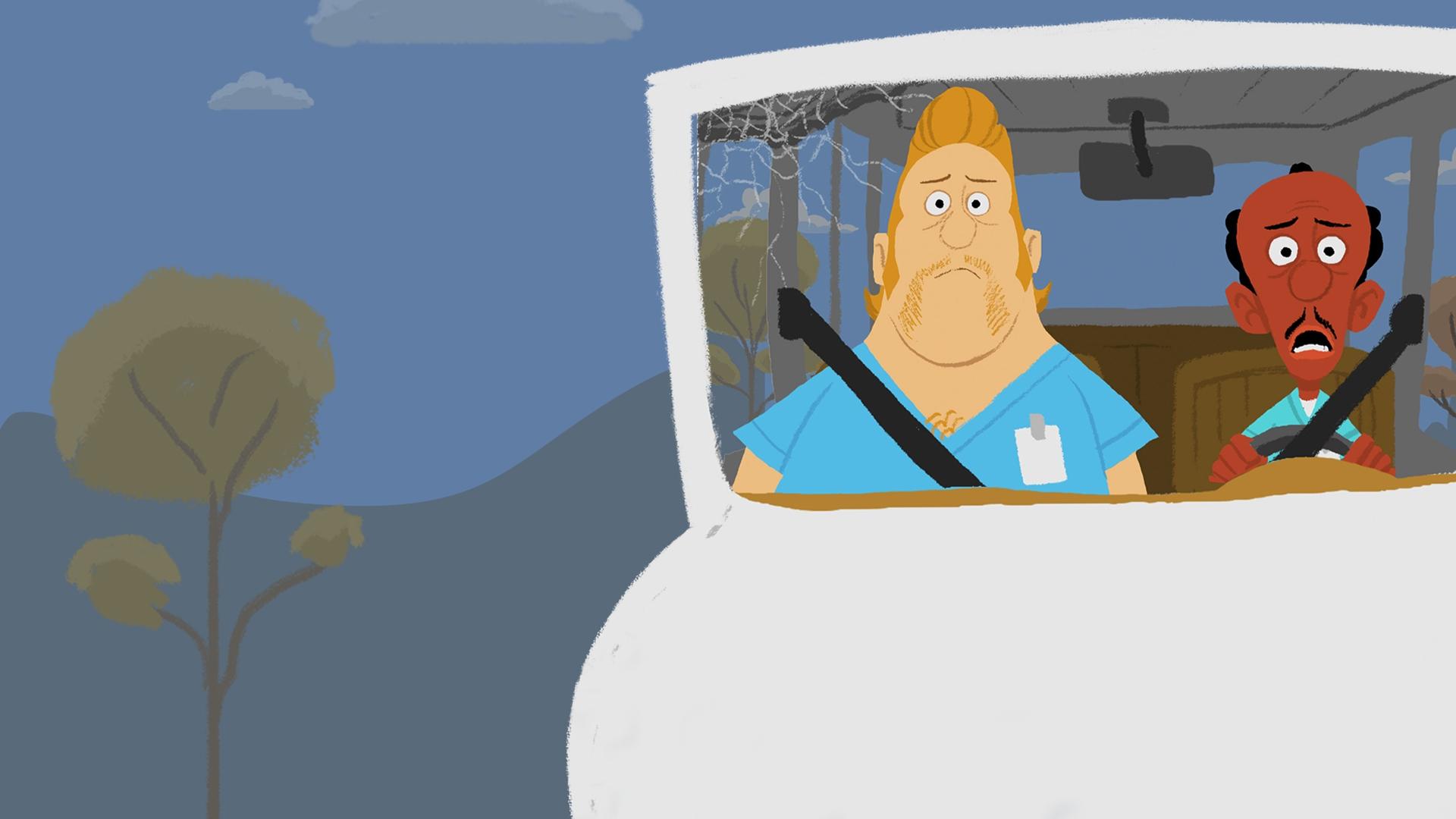 George and A.J. Background