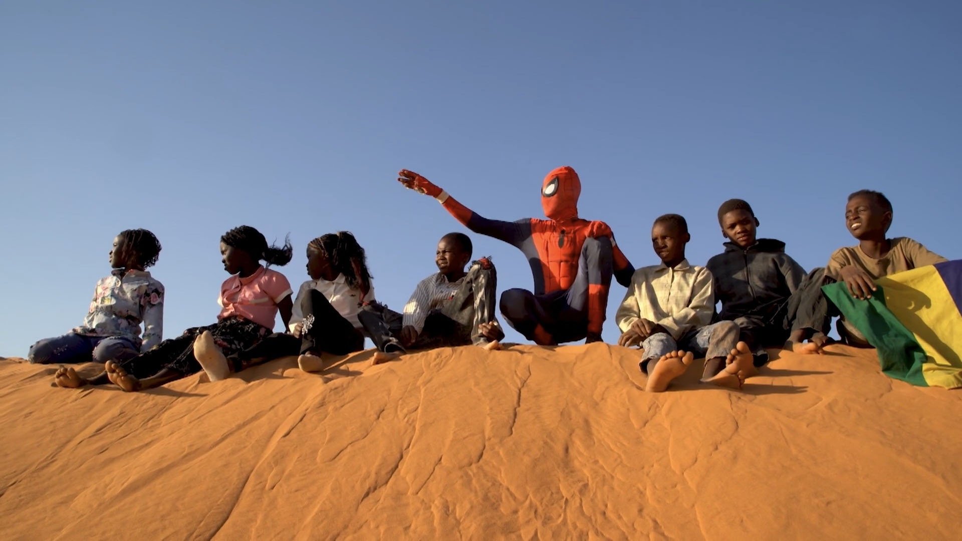 The Spider-Man of Sudan Background