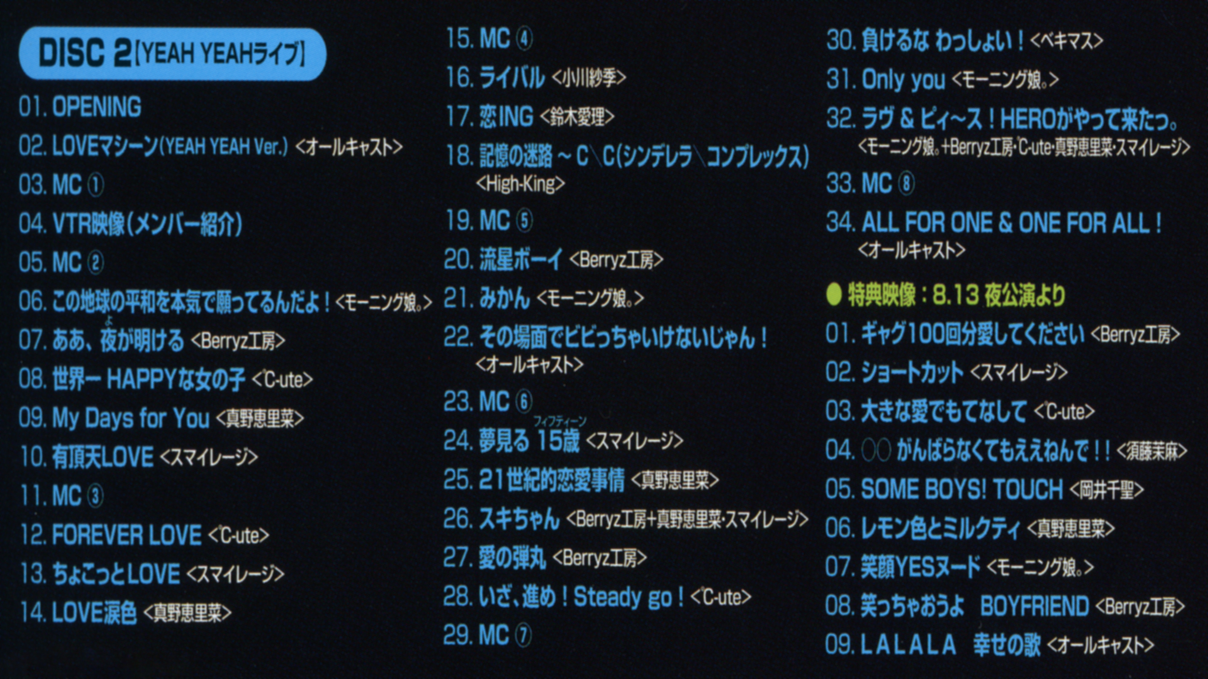 Hello! Project 2011 Summer ~Nippon no Mirai wa YEAH YEAH Live~ Background