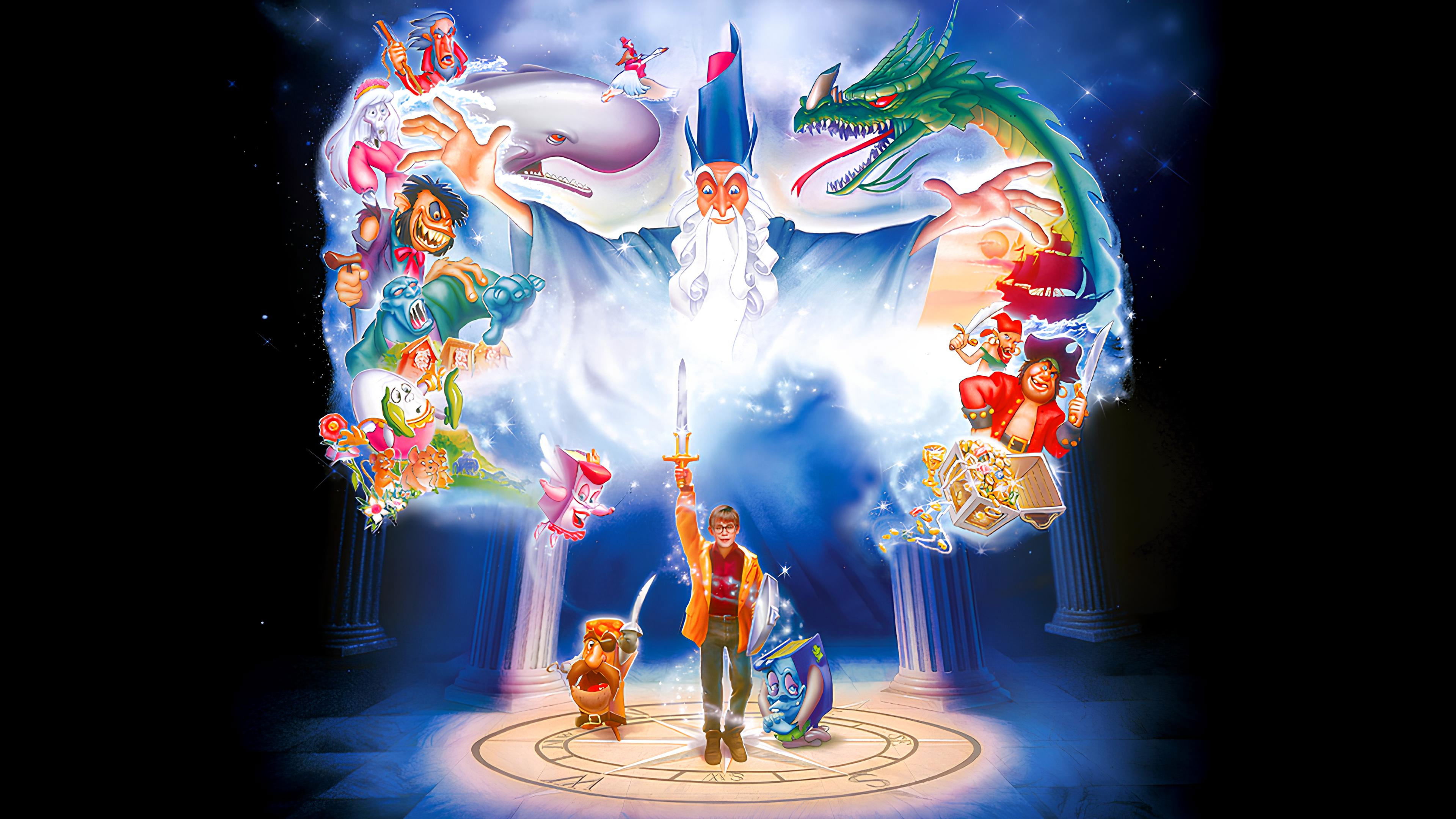 The Pagemaster Background