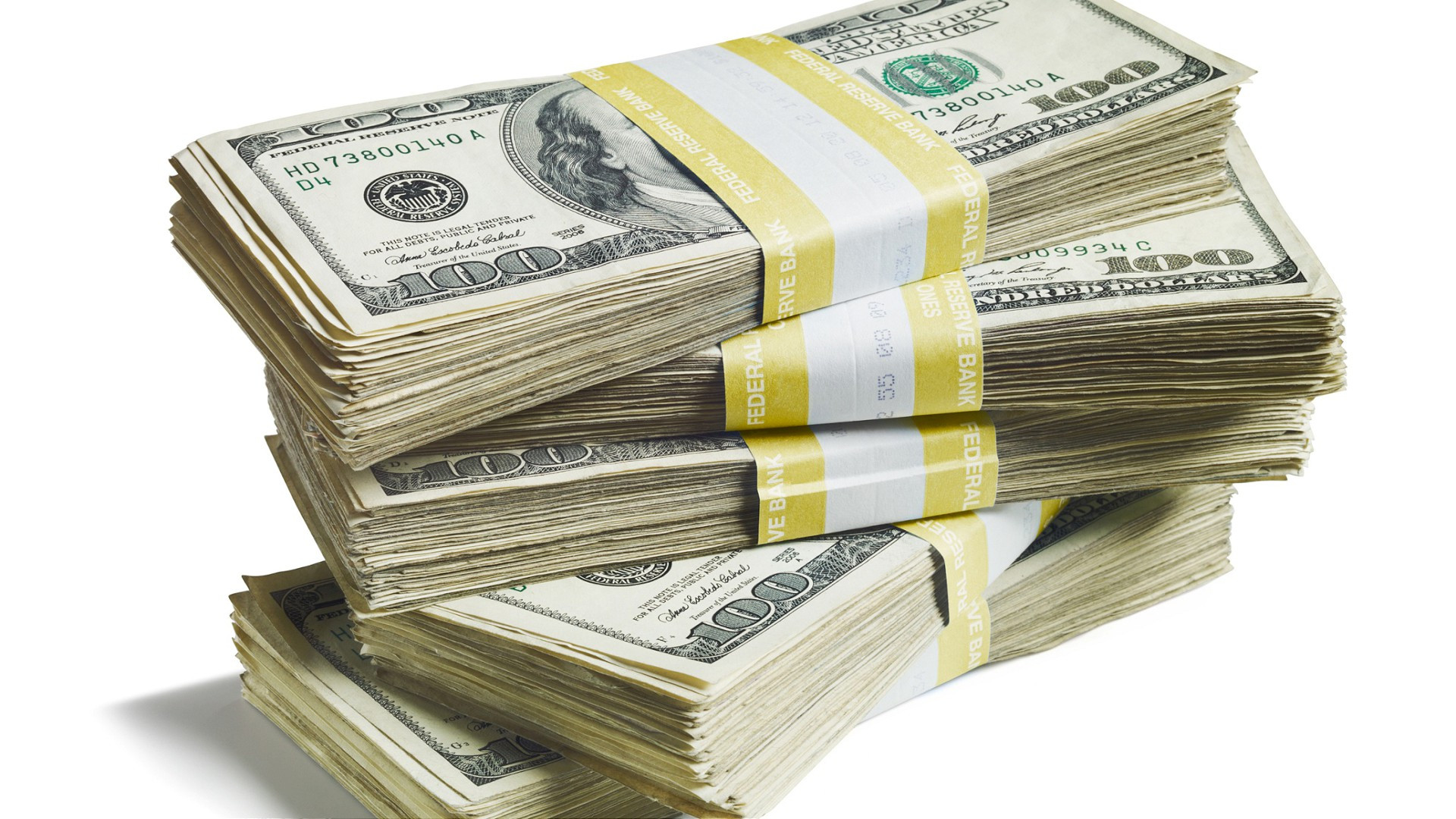 20,000 Dollars on 7 Background