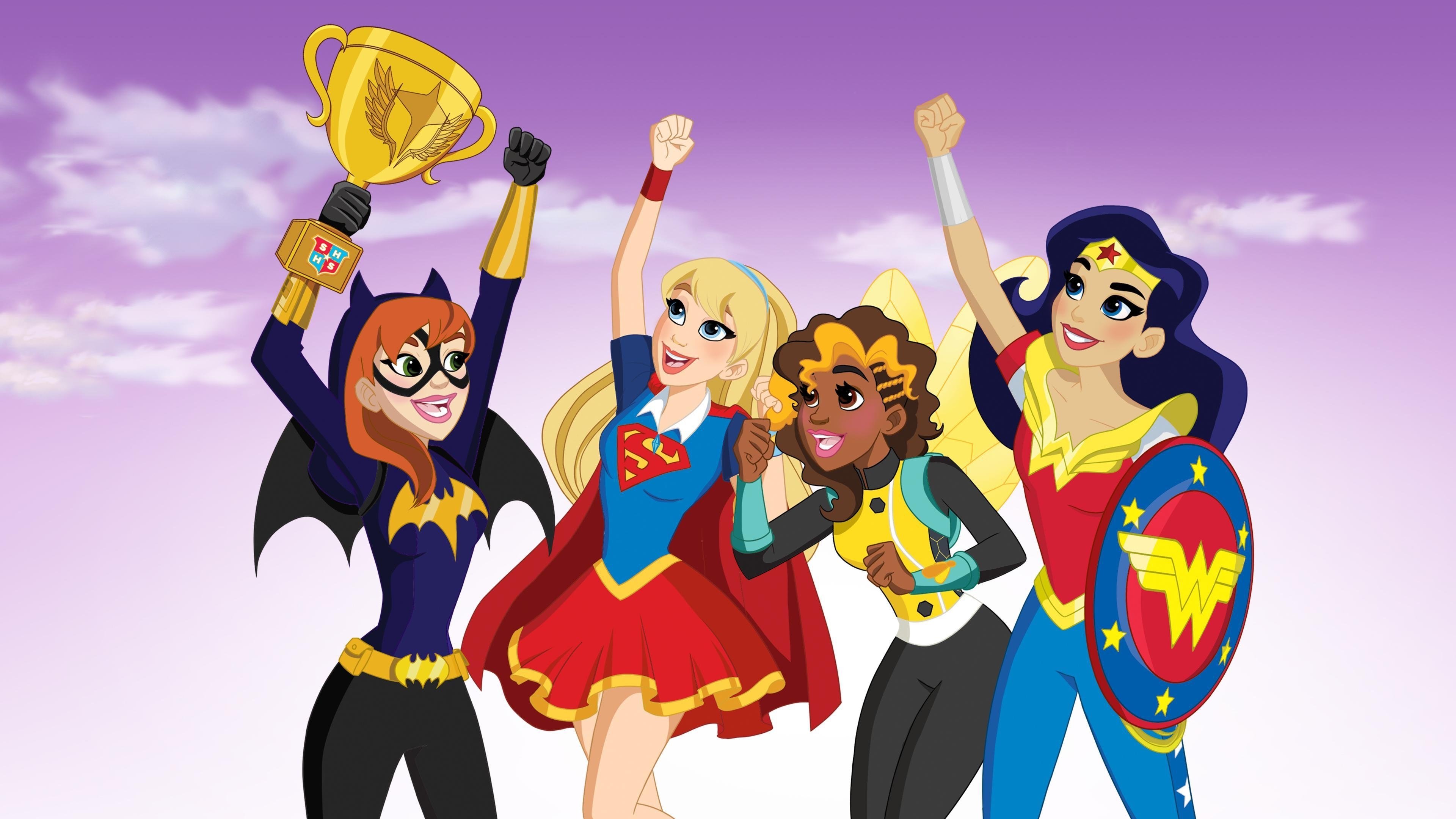 DC Super Hero Girls: Intergalactic Games Background