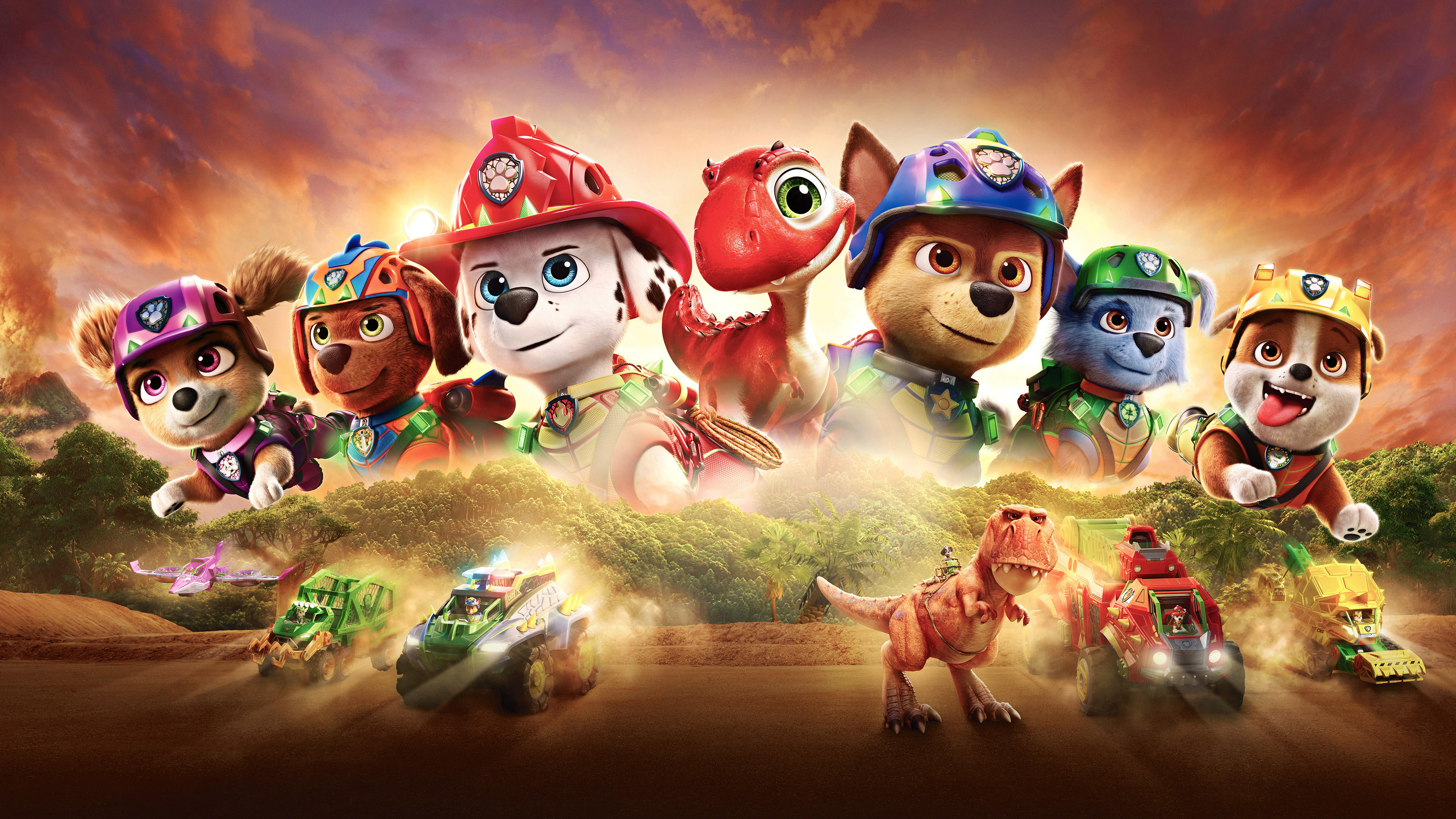 PAW Patrol: The Dino Movie Background
