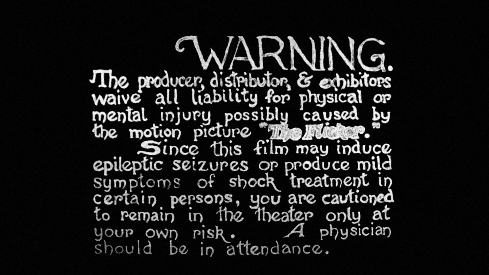 The Flicker Background