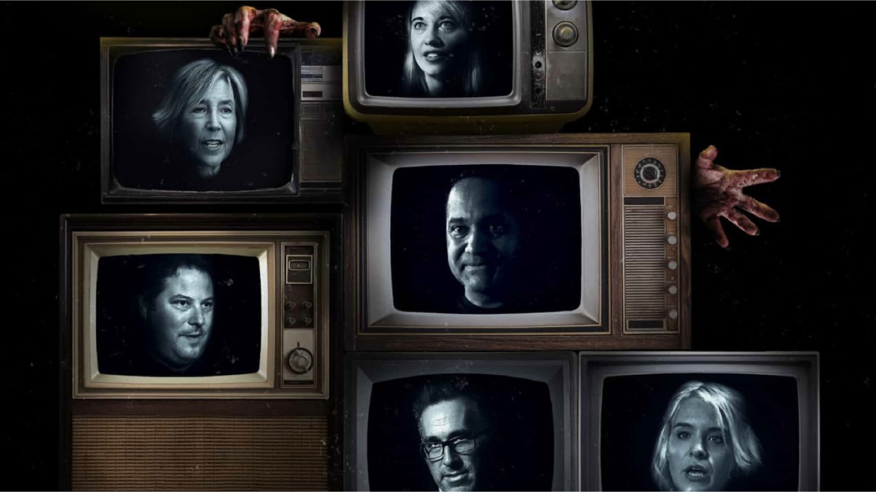 The Horror Crowd Background