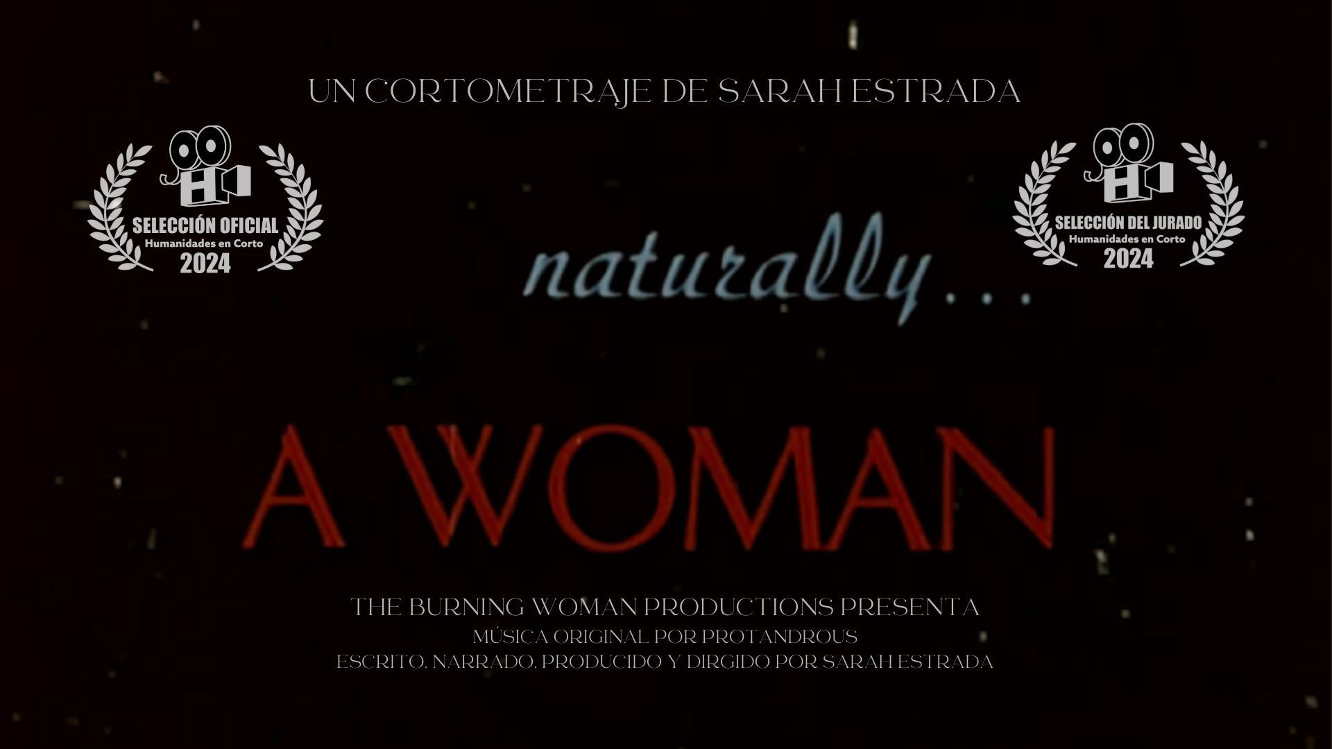 Naturally... A Woman Background