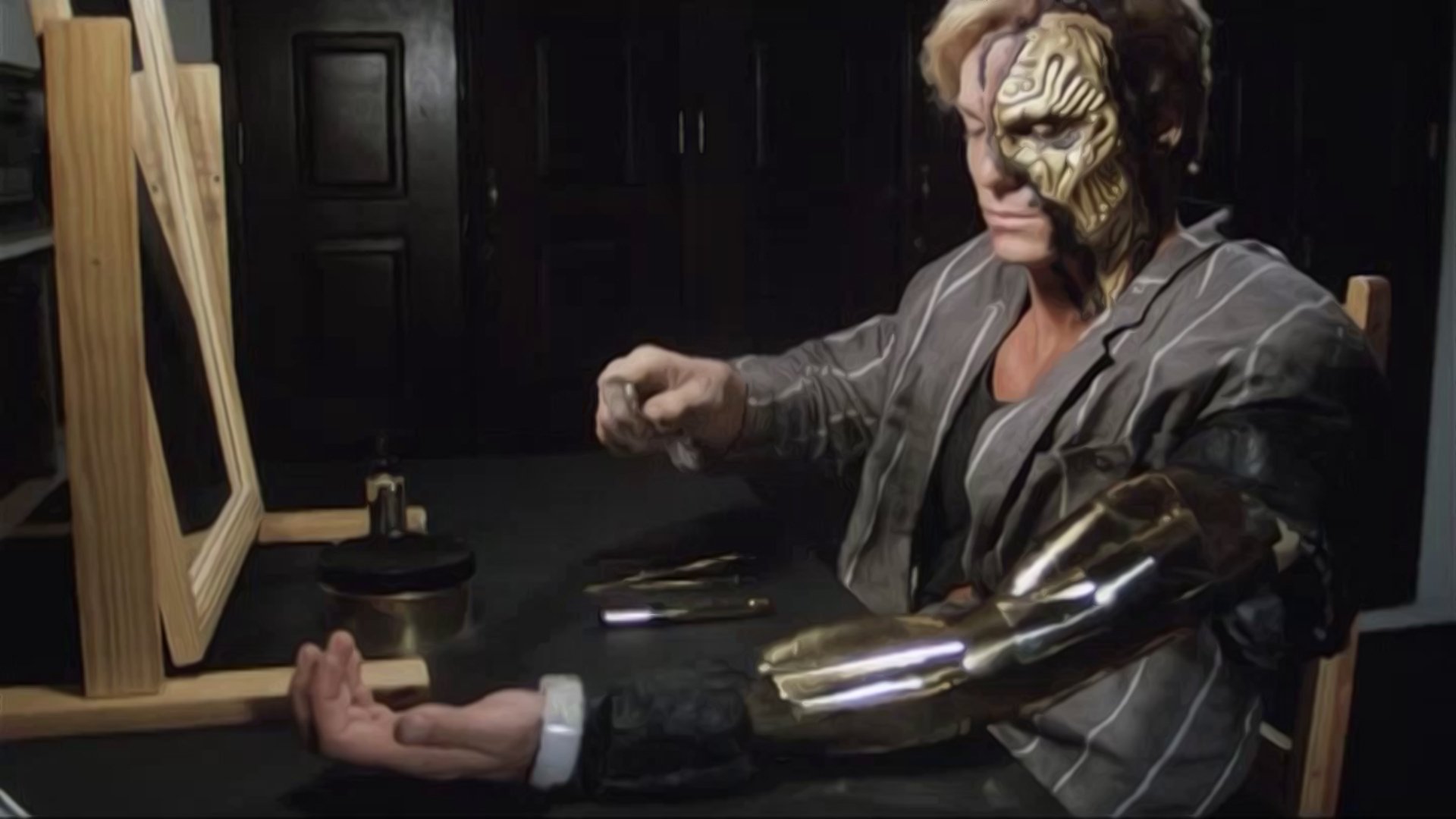 Cy-Warrior Background