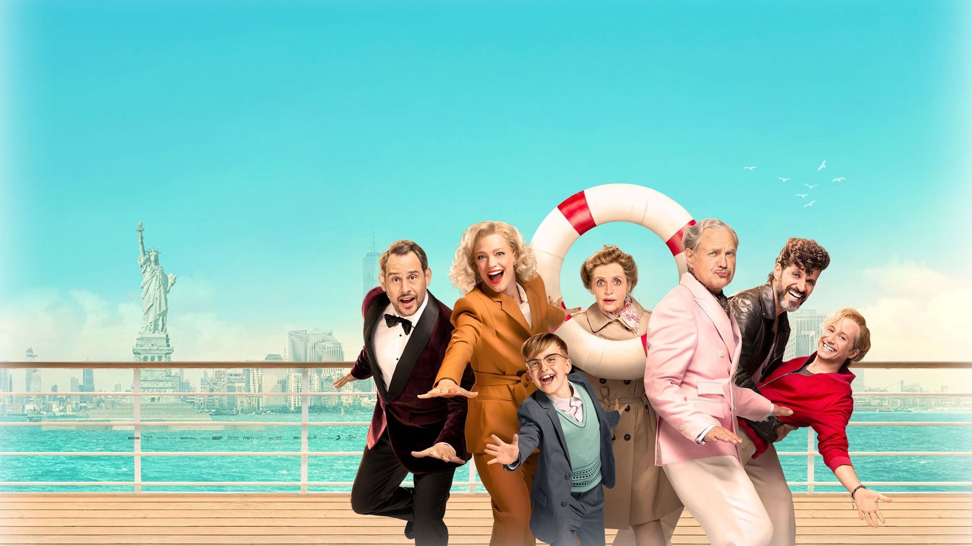 I've Never Been to New York Background