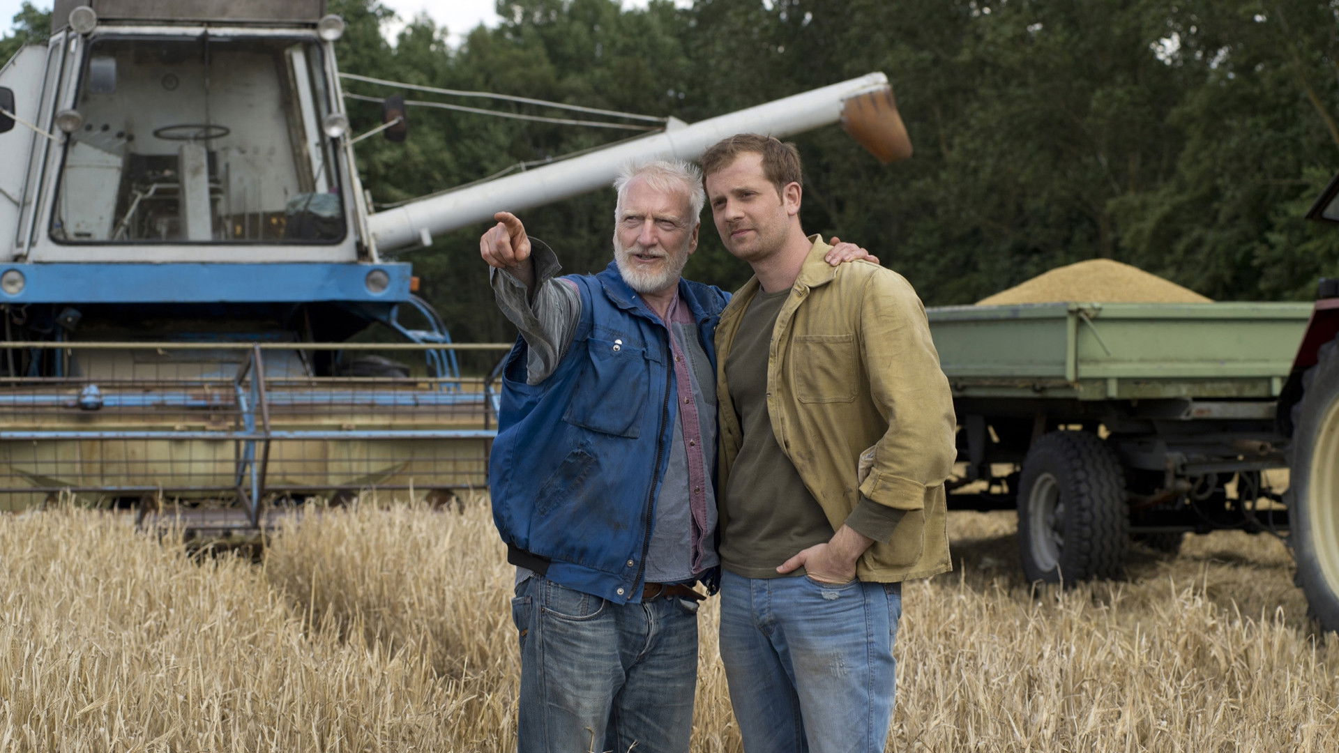 Zwei Bauern und kein Land Background