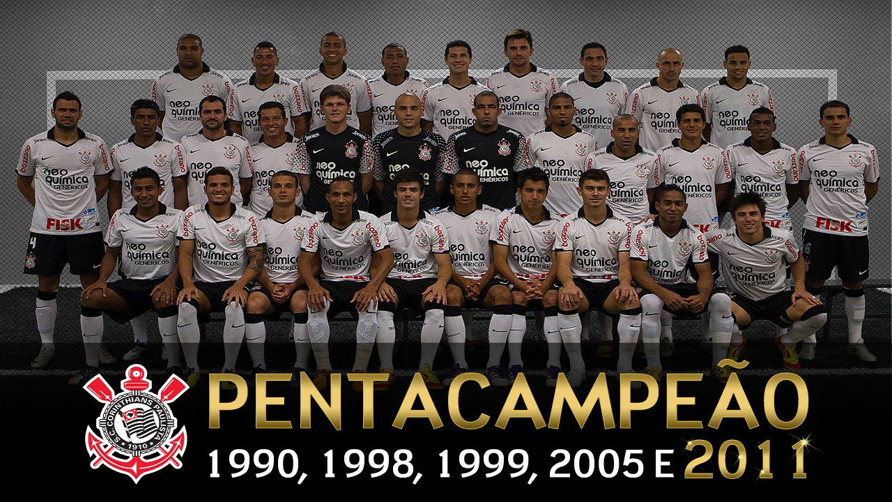 Corinthians Pentacampeão Brasileiro 2011 – Uma República Louca por Ti Background