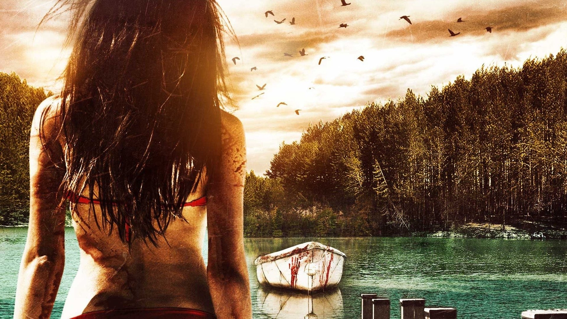 Crazy Lake Background