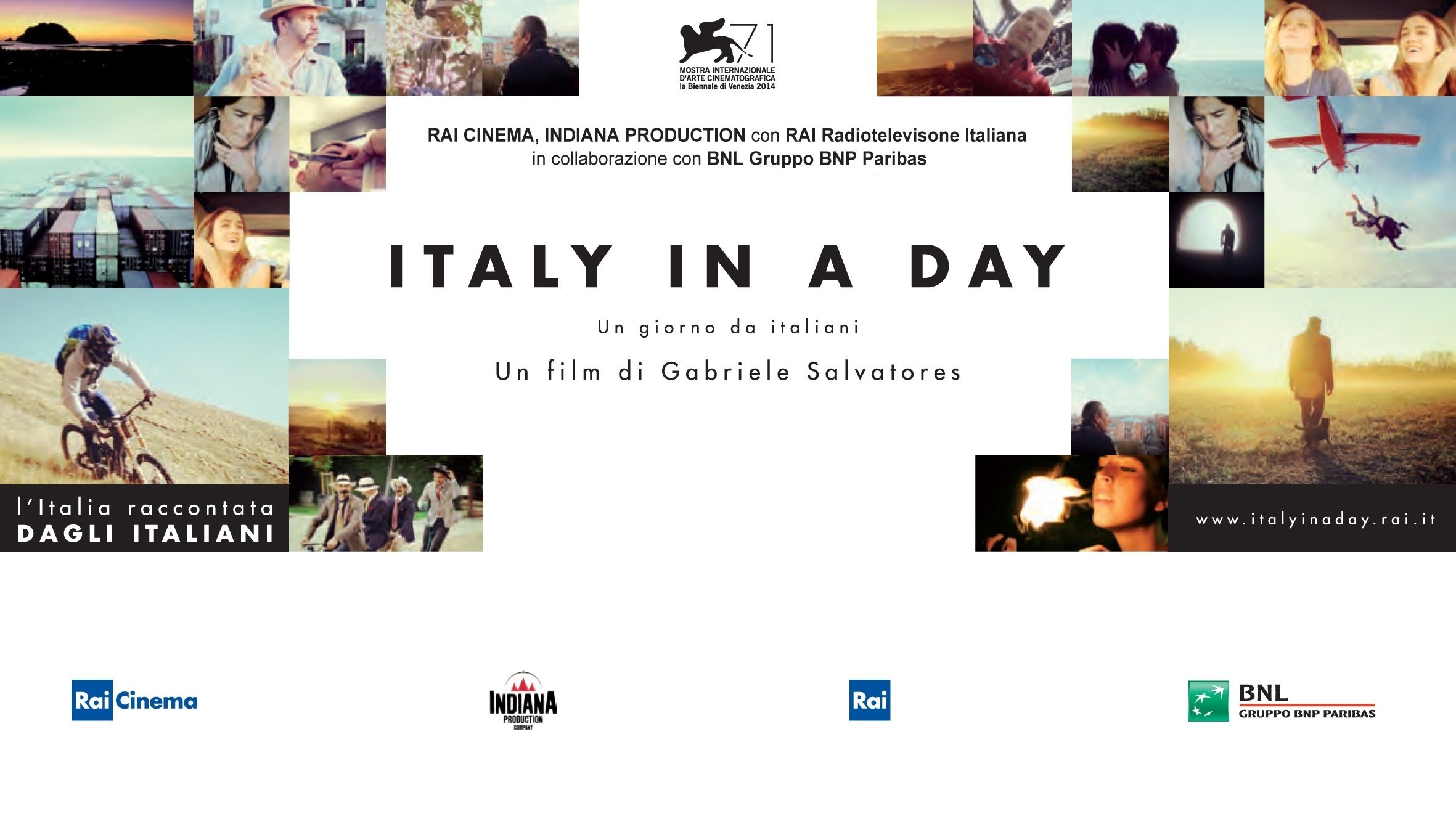 Italy in a Day - Un giorno da italiani Background
