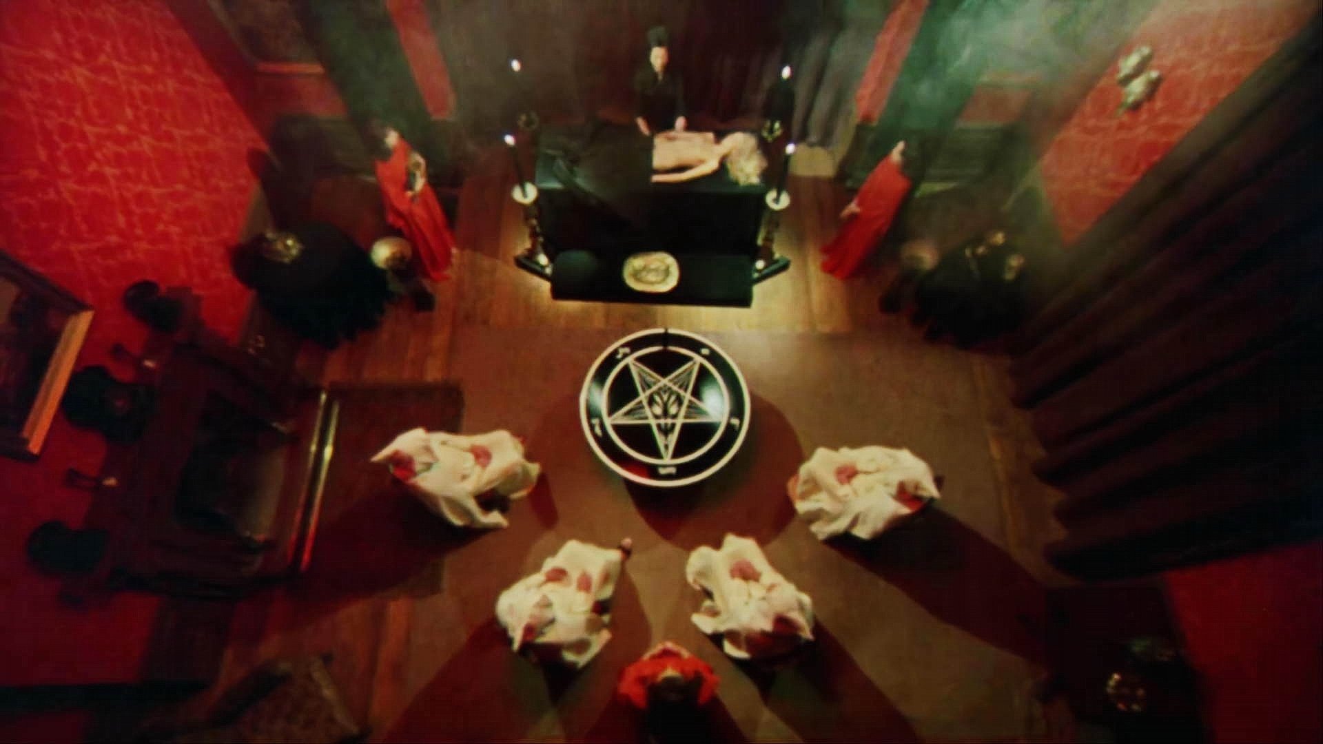 The Satanic Rites of Dracula Background