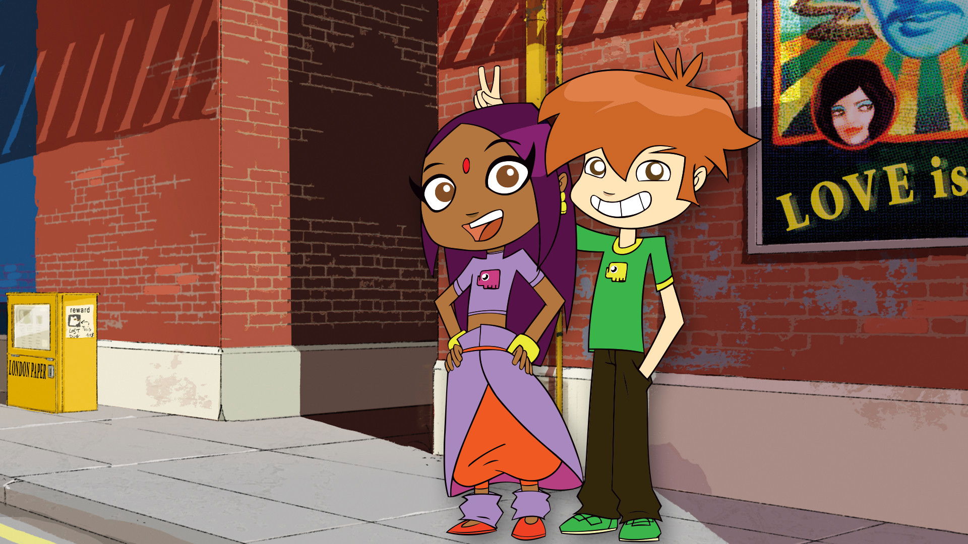 Sally Bollywood: Super Detective Background