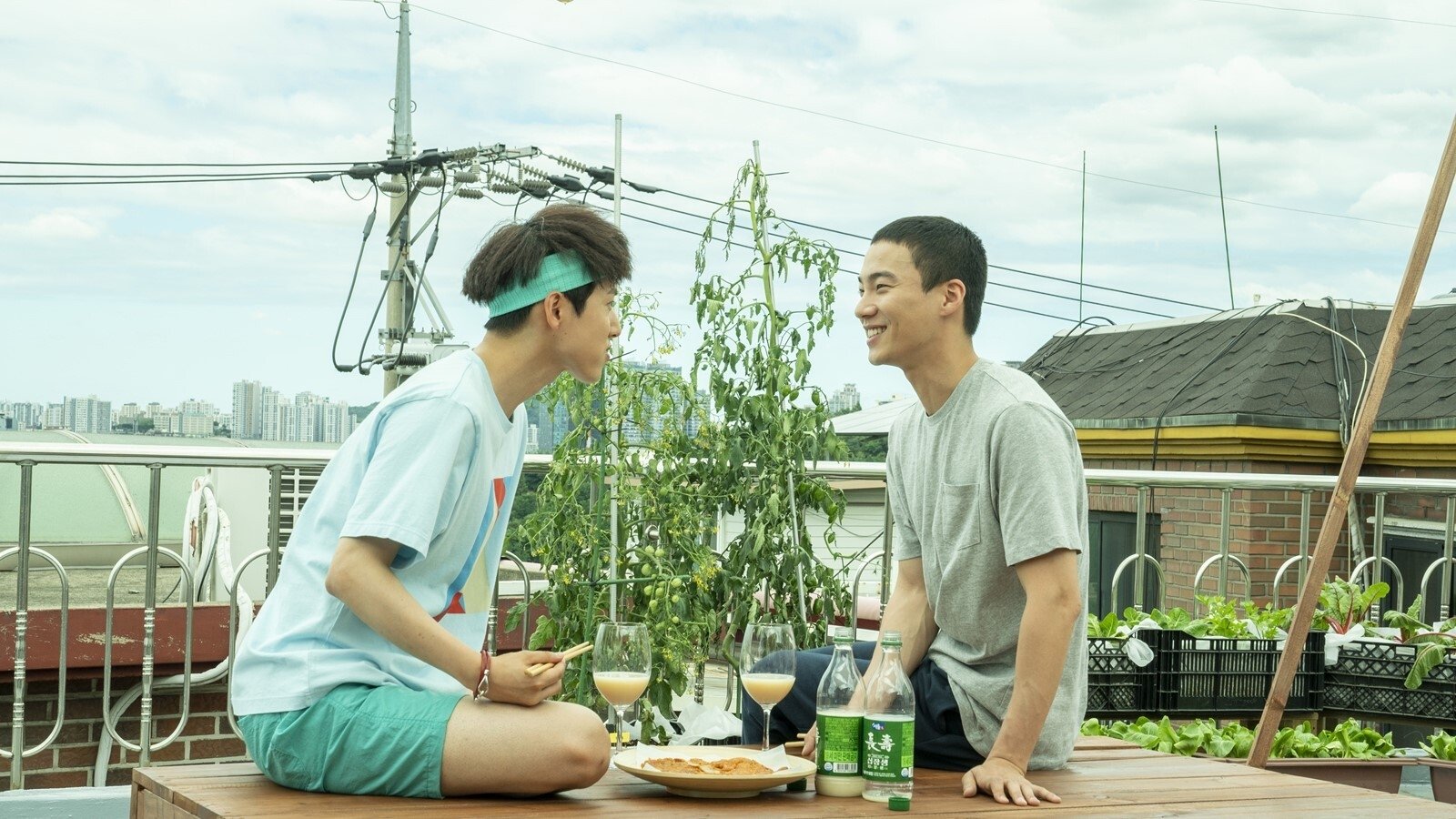 Made on the Rooftop Background