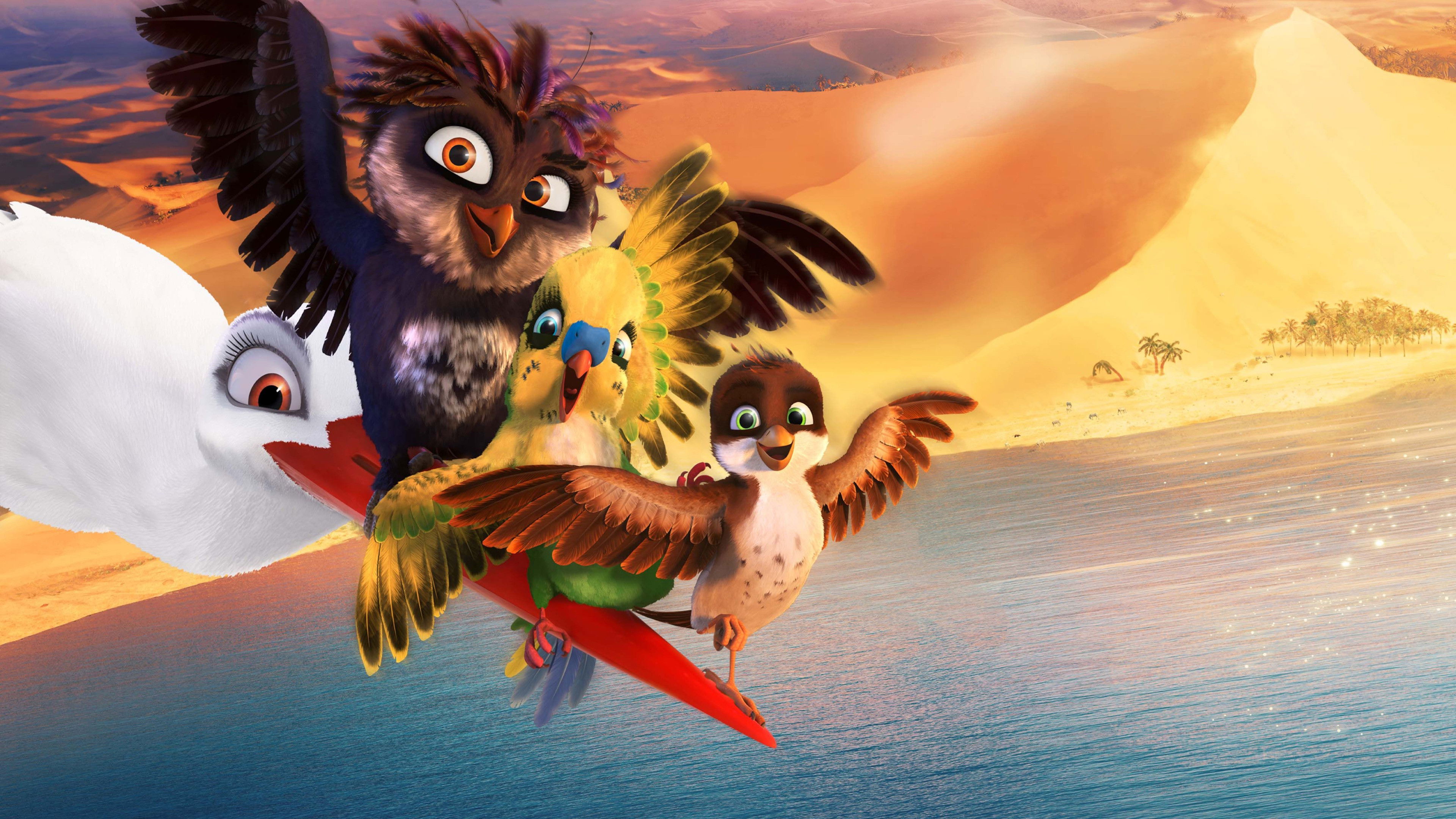 A Stork's Journey Background