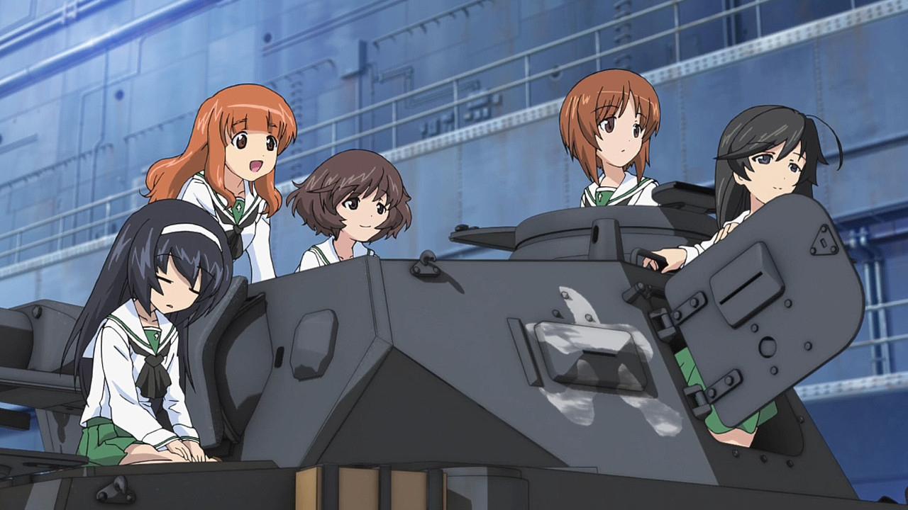 Girls und Panzer Compilation Movie Background