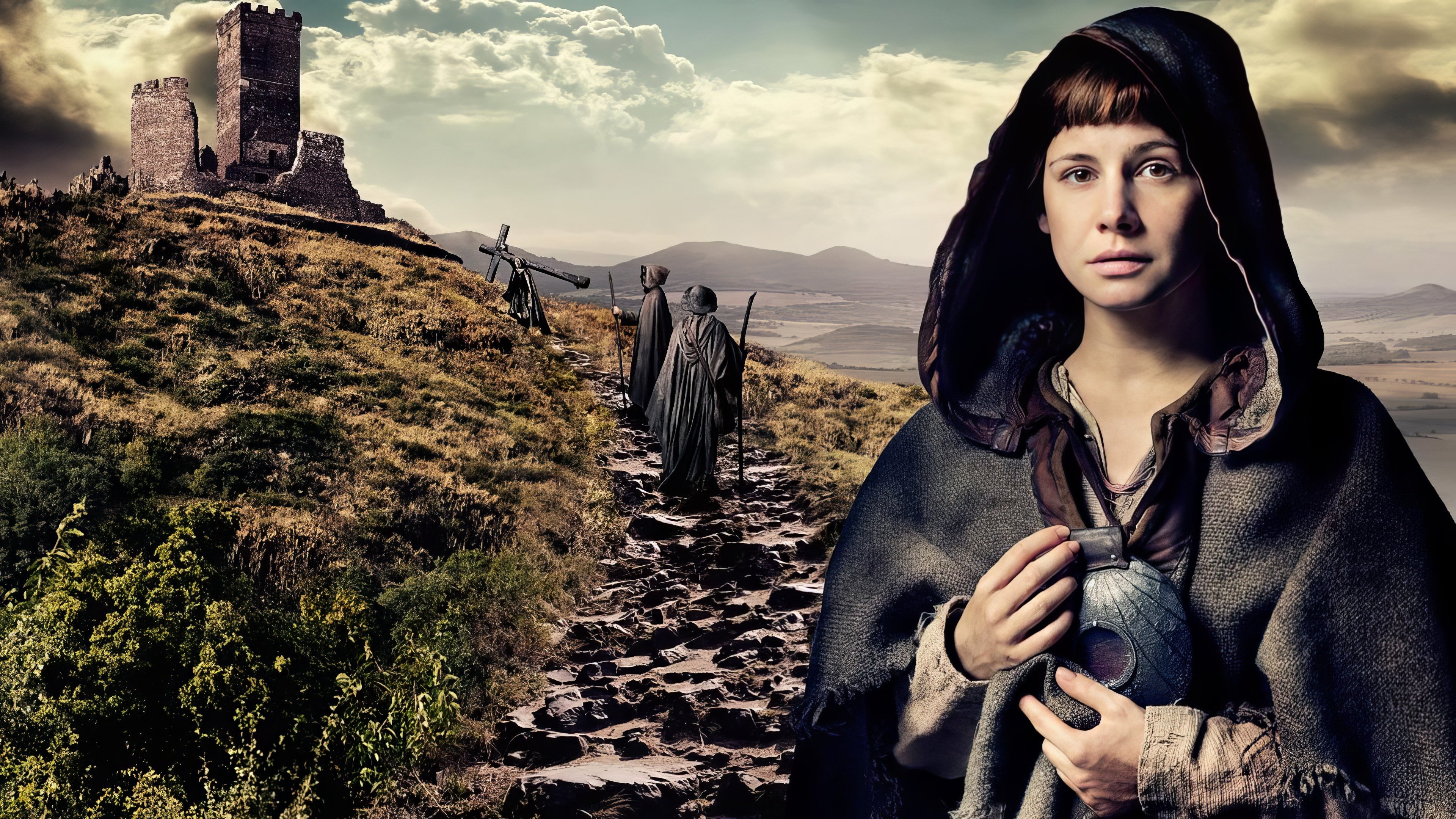 Die Pilgerin Background