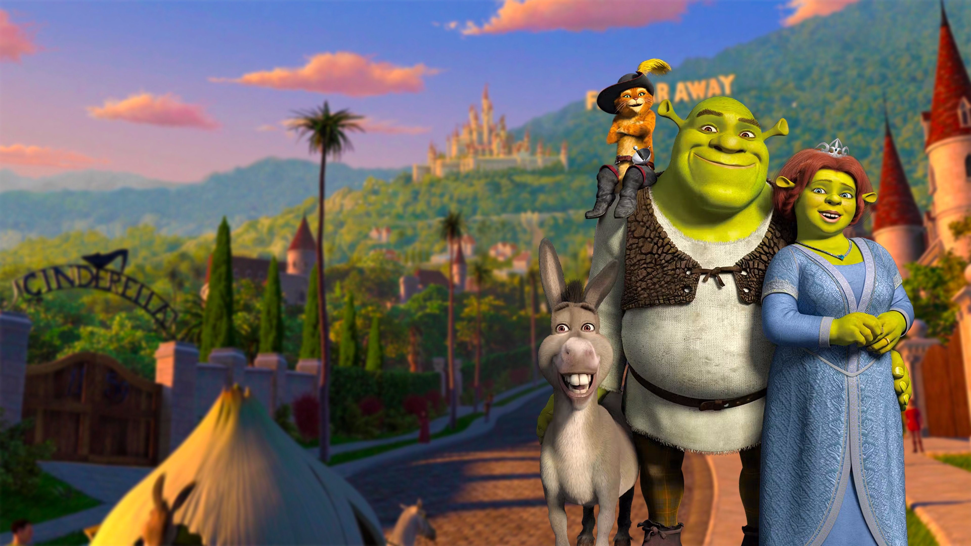 Shrek 2 Background